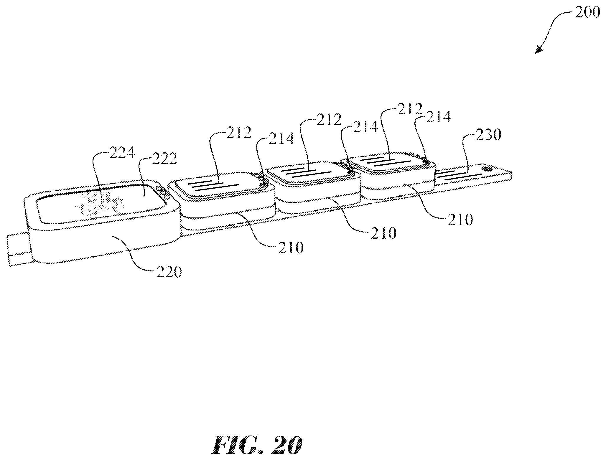 Patent US11854680 Figure 20 – Narcotics and opioids secure storage and dispensing apparatus and method of use