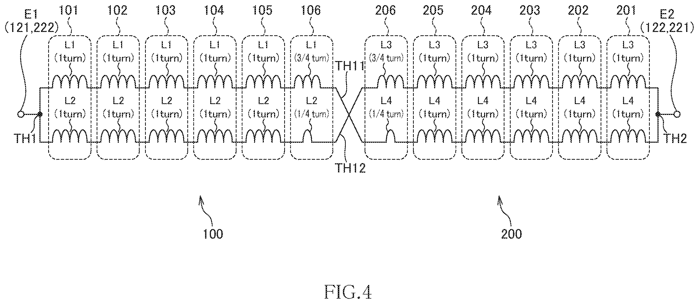 Patent US11854732 Figure 4 – Coil component