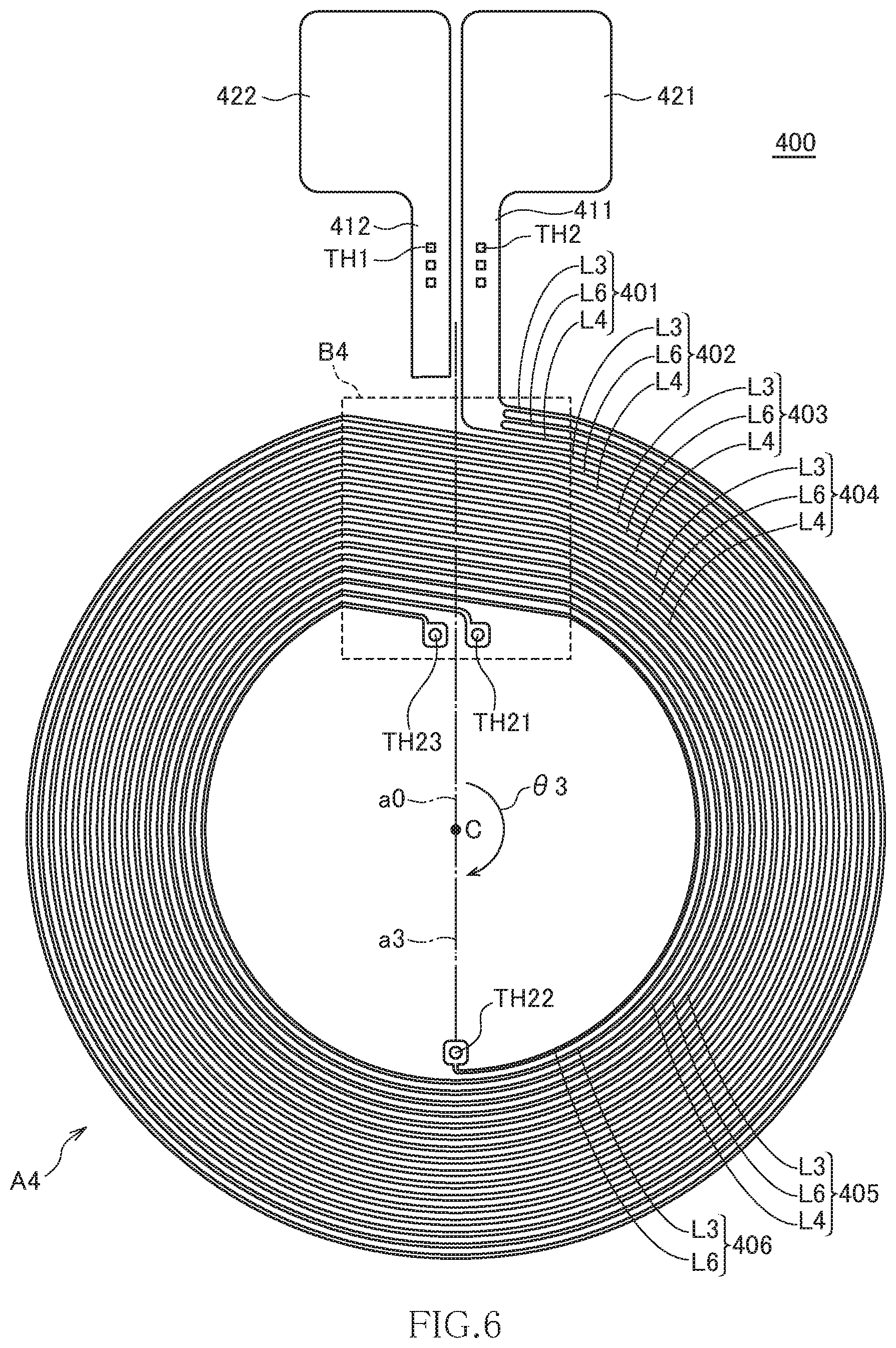 Patent US11854732 Figure 6 – Coil component