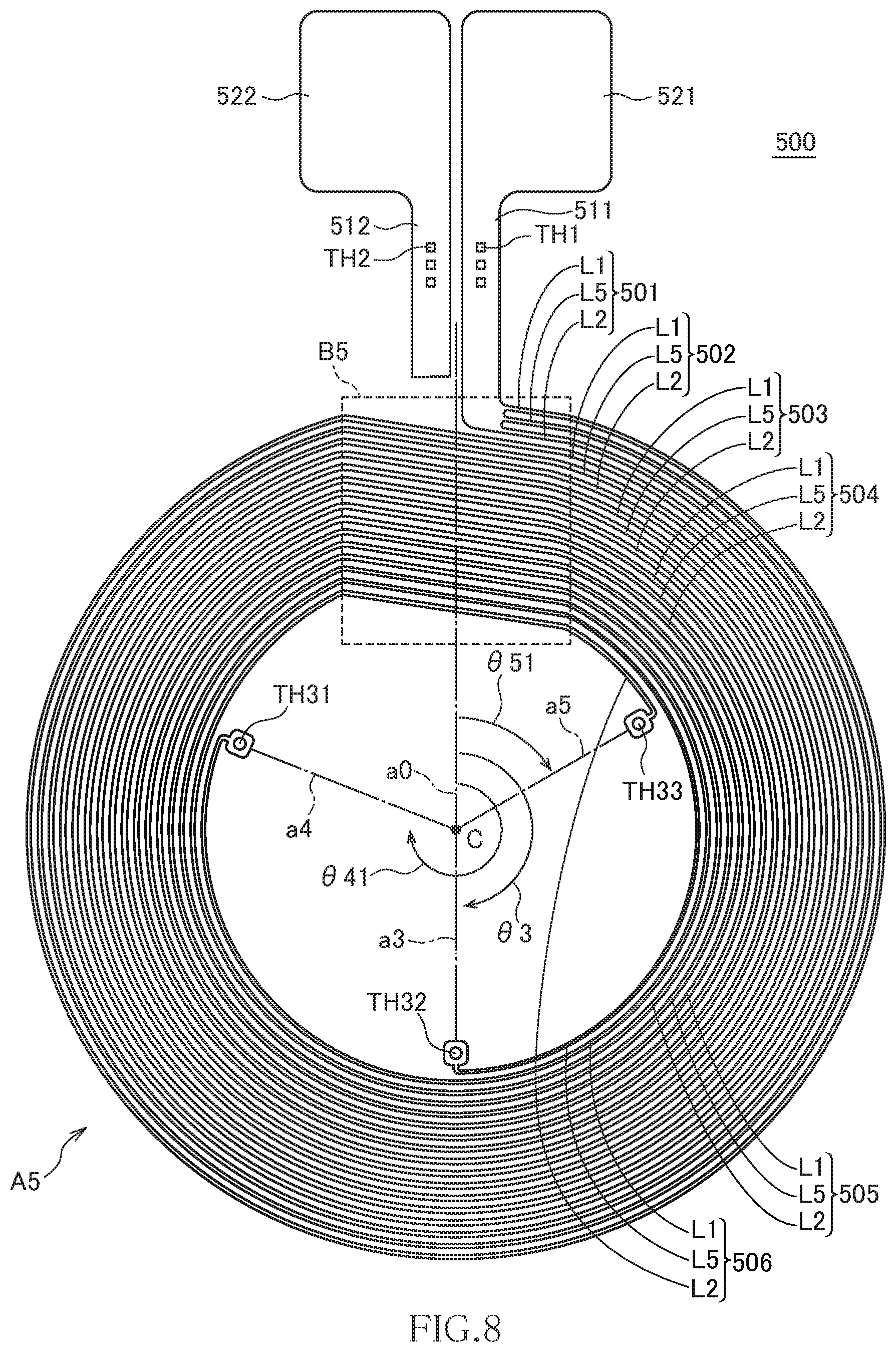 Patent US11854732 Figure 8 – Coil component