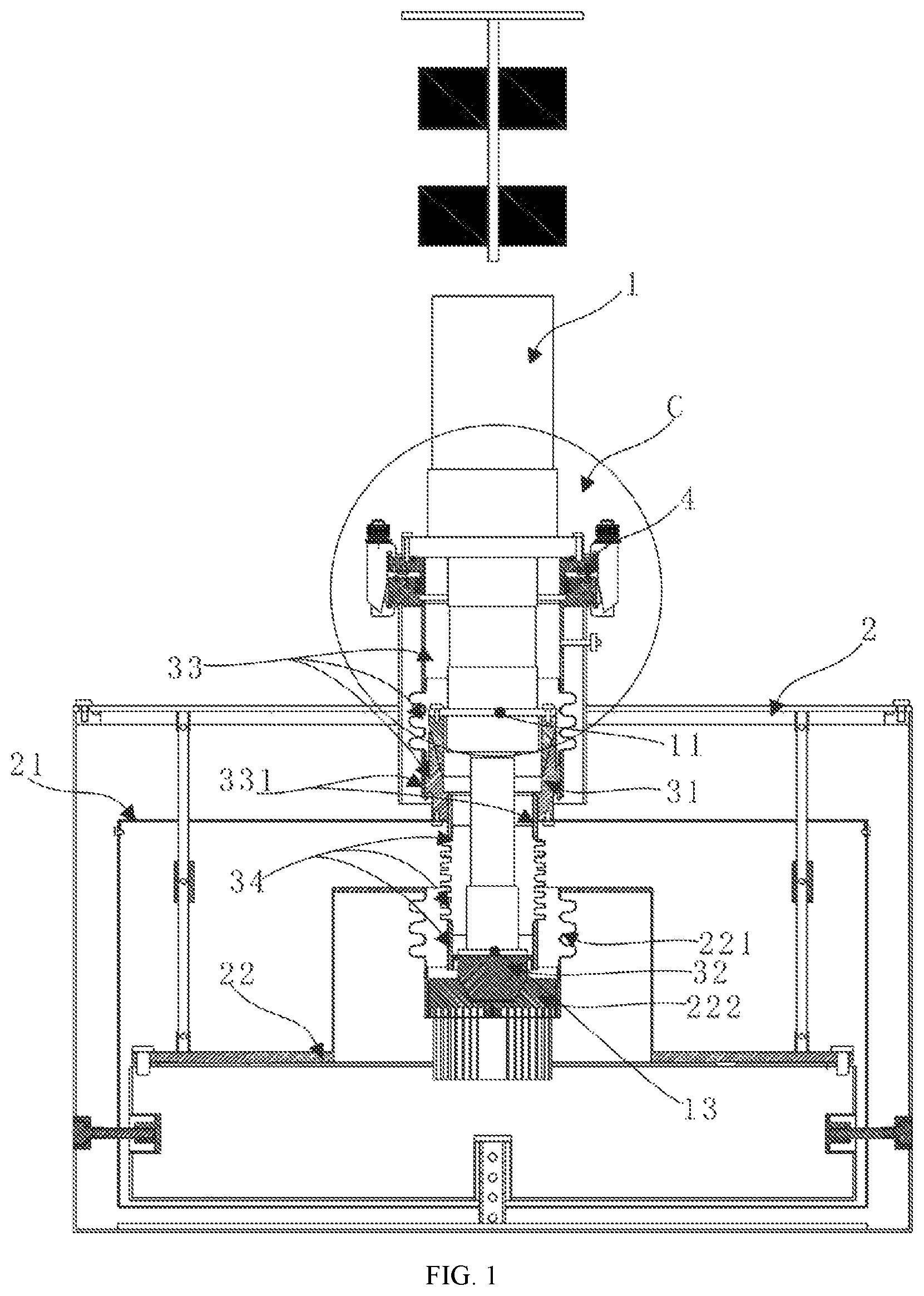 Patent US11854737 Figure 1 – Detachable cryostat