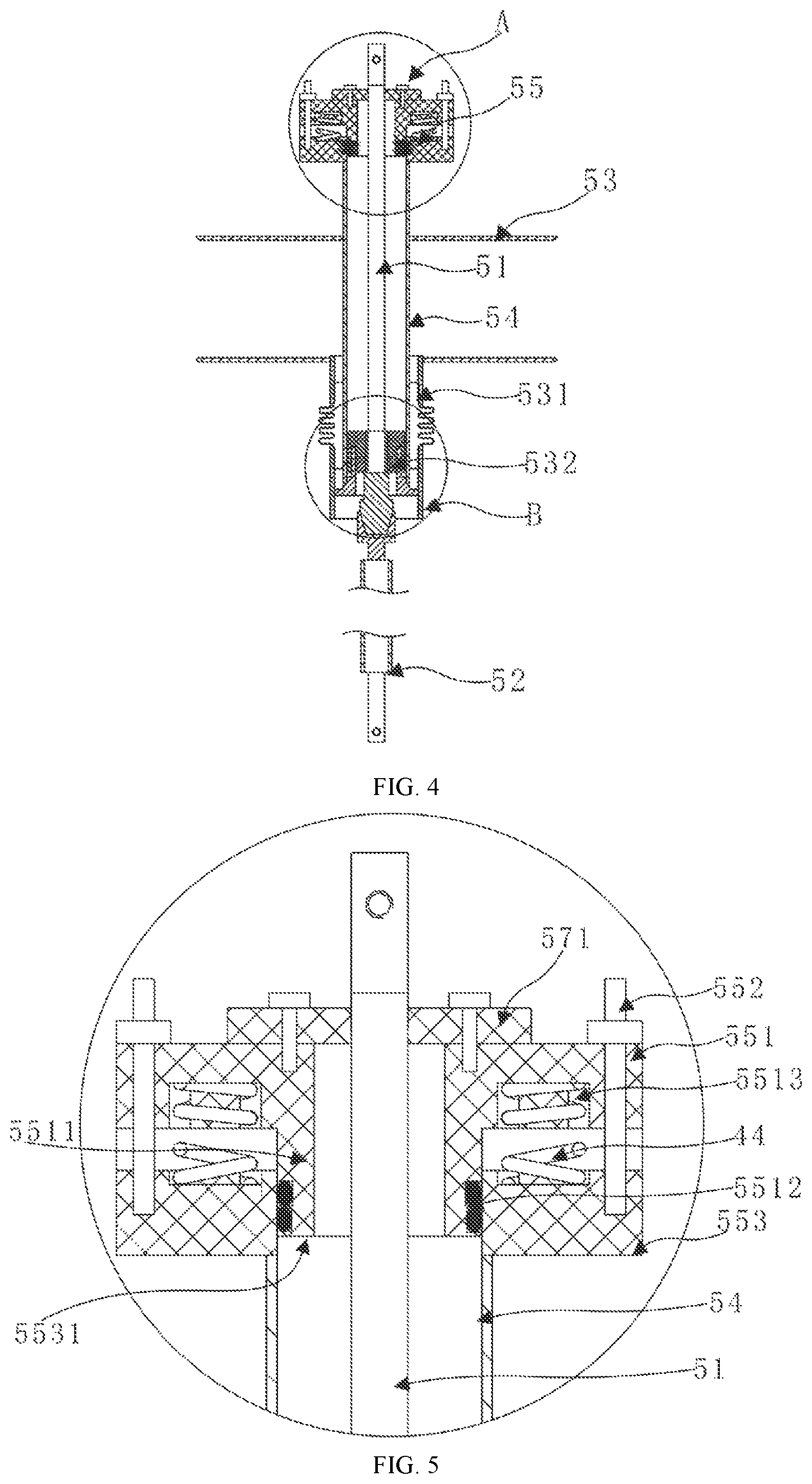 Patent US11854737 Figure 4 – Detachable cryostat