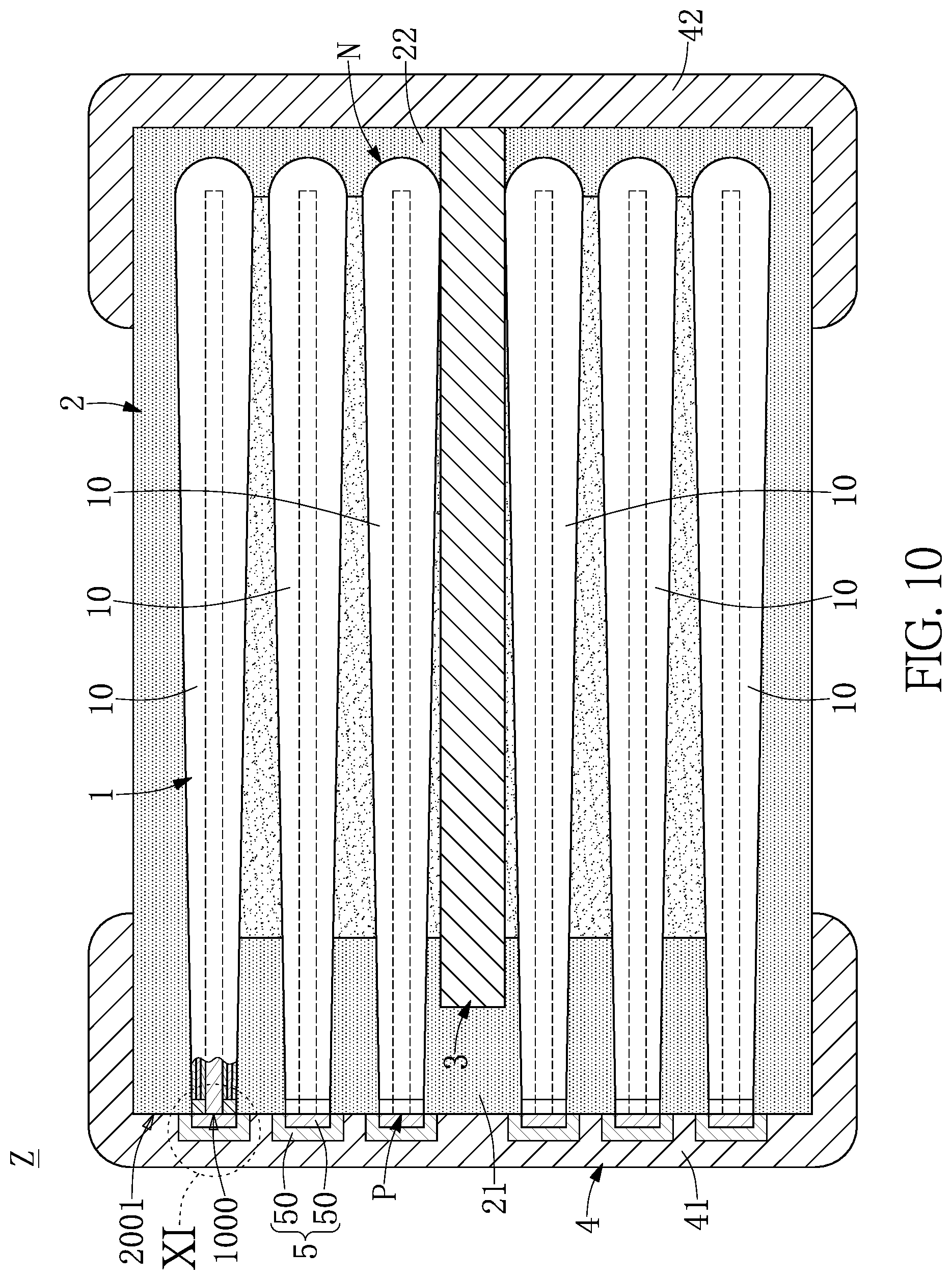 Patent US11854749 Figure 7 – Method of manufacturing capacitor assembly package structure