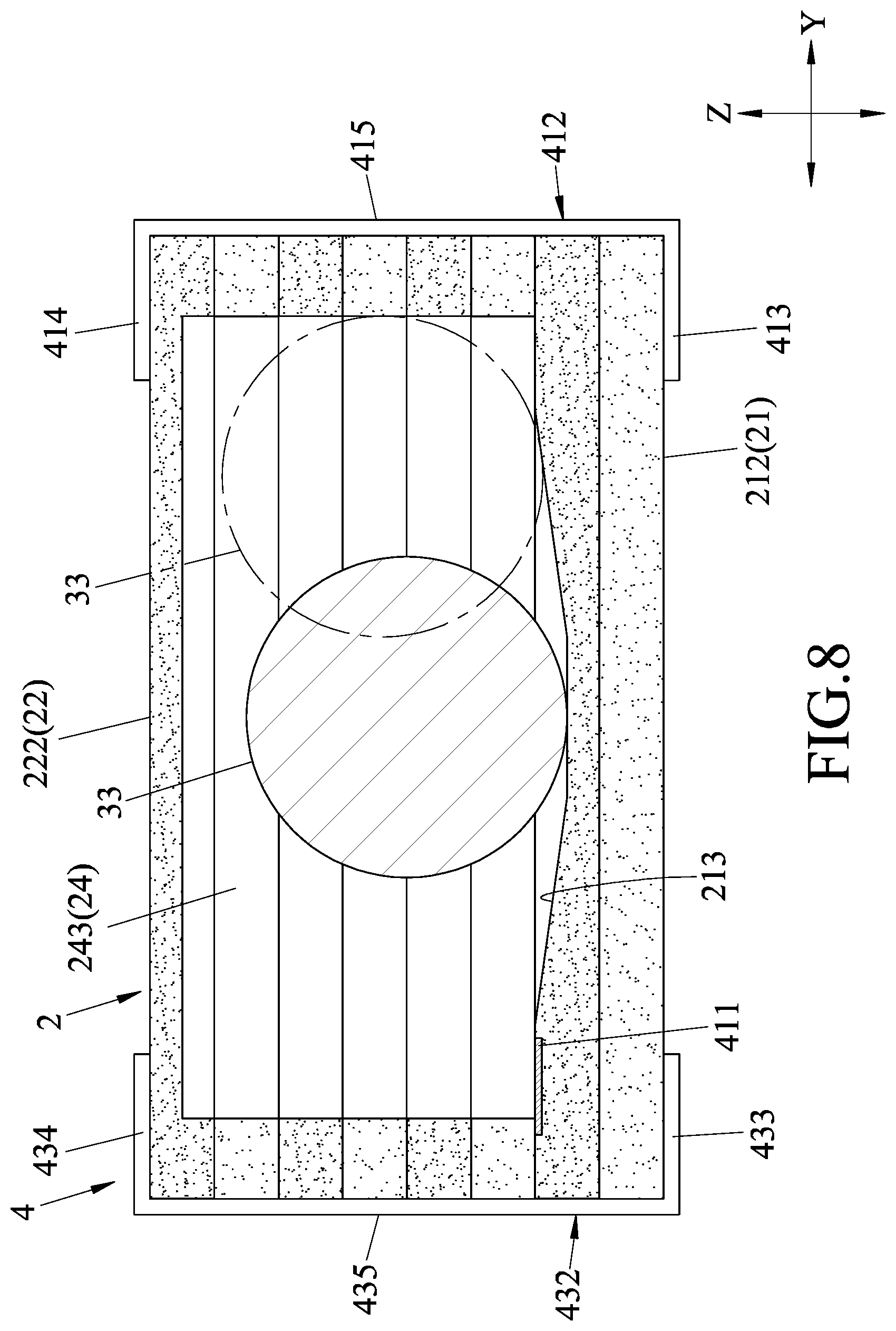 Patent US11854754 Figure 8 – Sensor switch