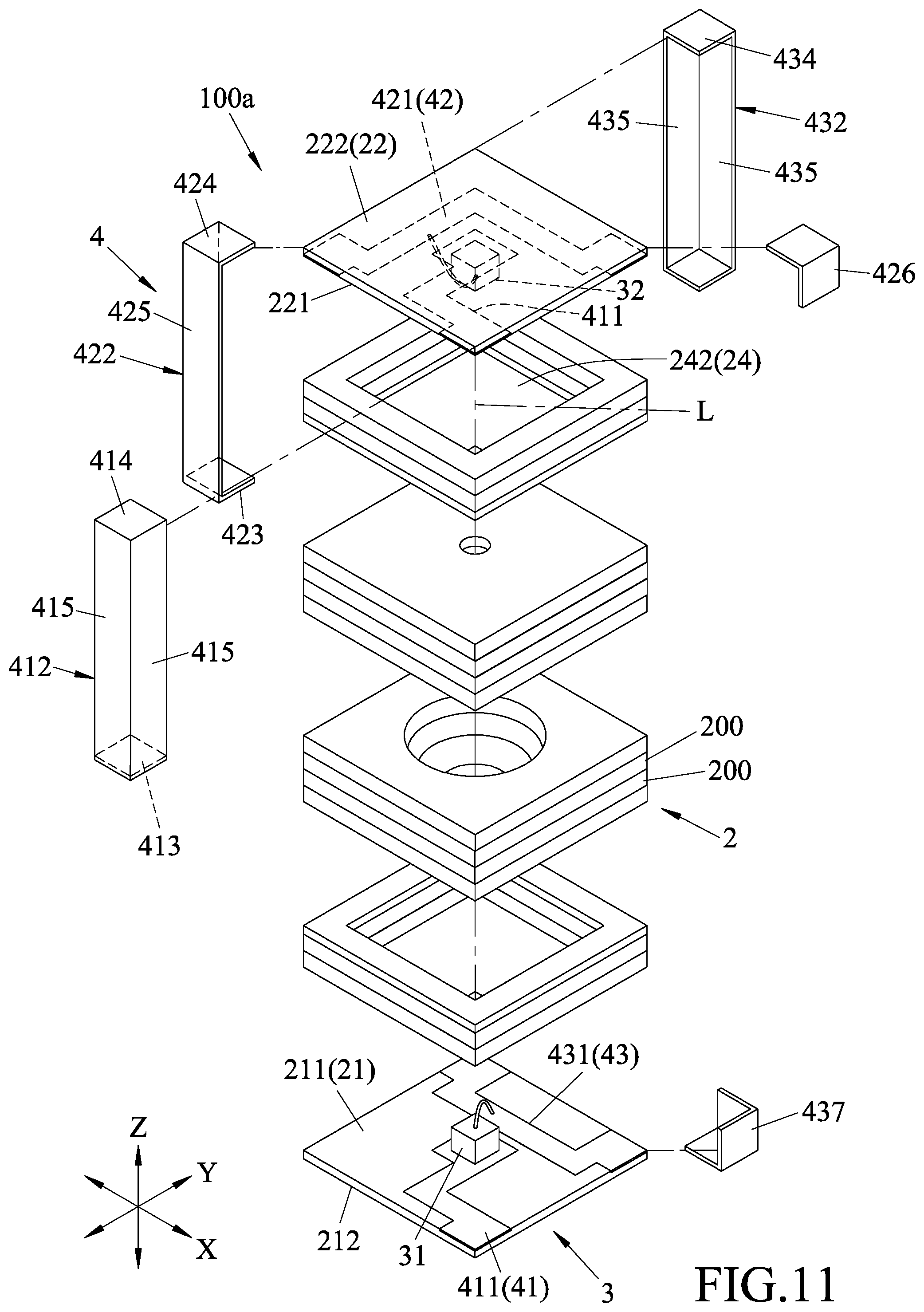 Patent US11854754 Figure 11 – Sensor switch