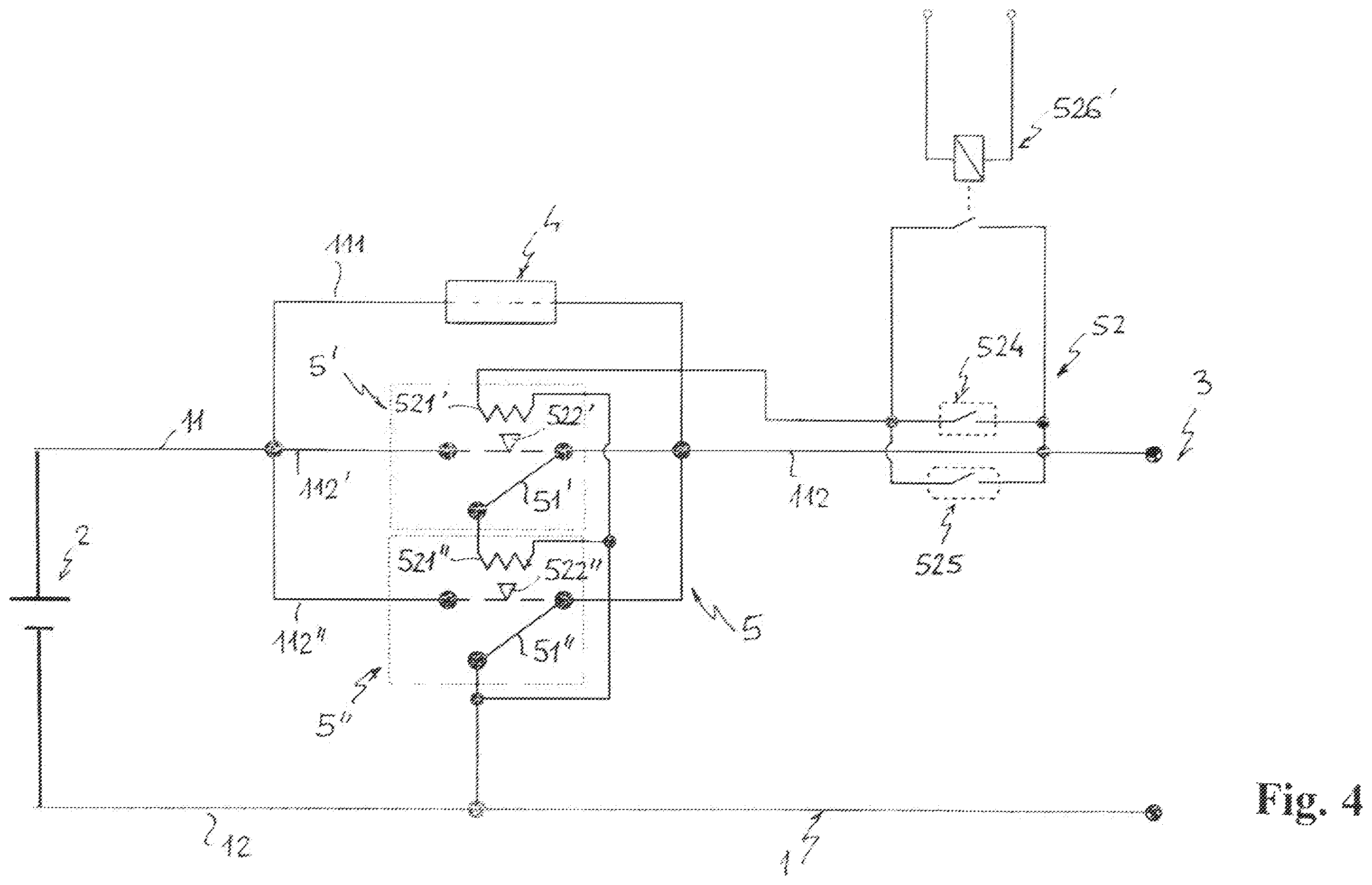 Patent US11854755 Figure 4 – Direct current electric circuit interrupting switch assembly