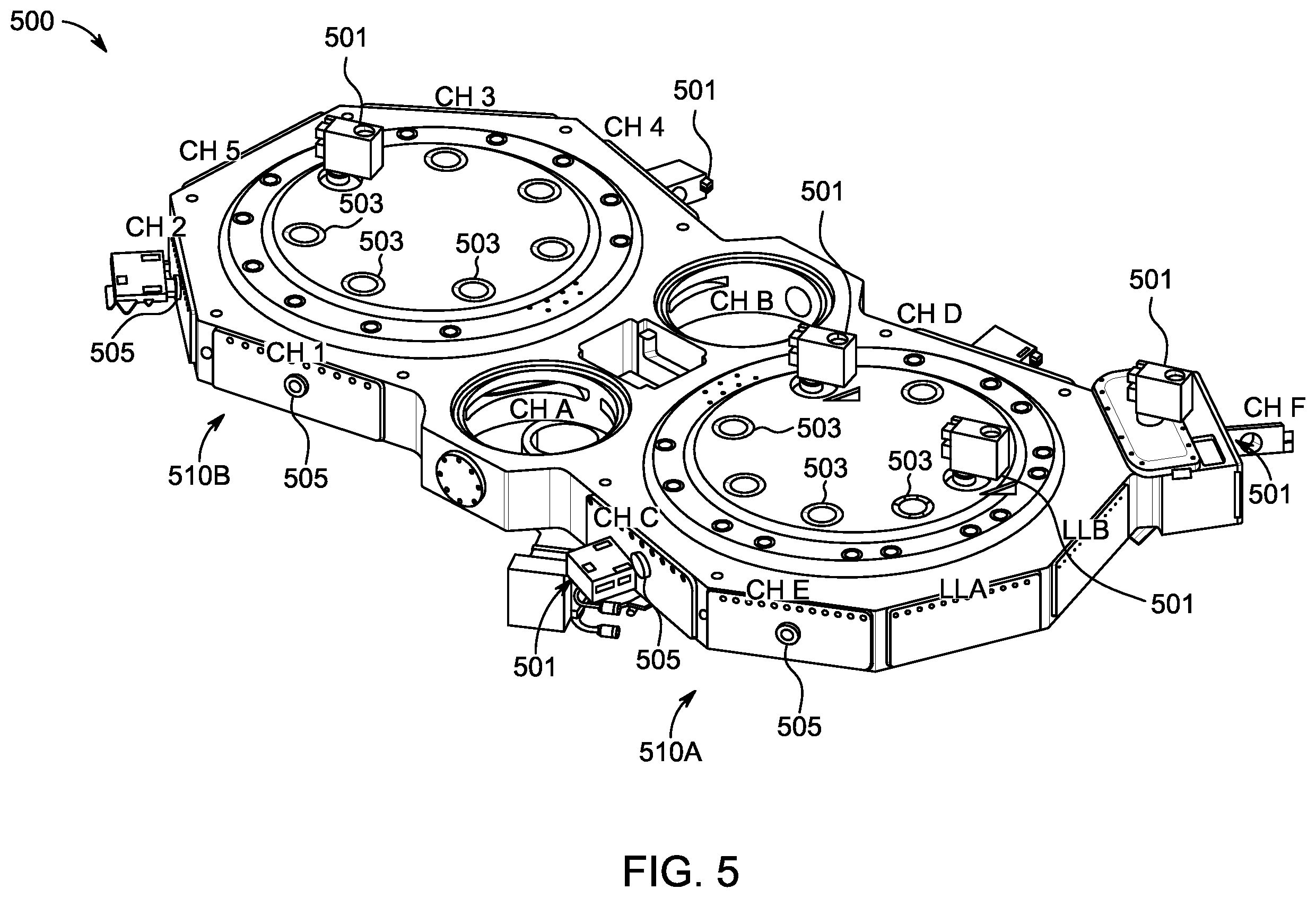 Patent US11854773 Figure 5 – Remote plasma cleaning of chambers for electronics manufacturing systems