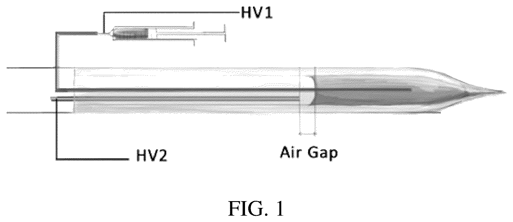Patent US11854781 Figure 1 – Electrophoretic mass spectrometry probes and systems and uses thereof
