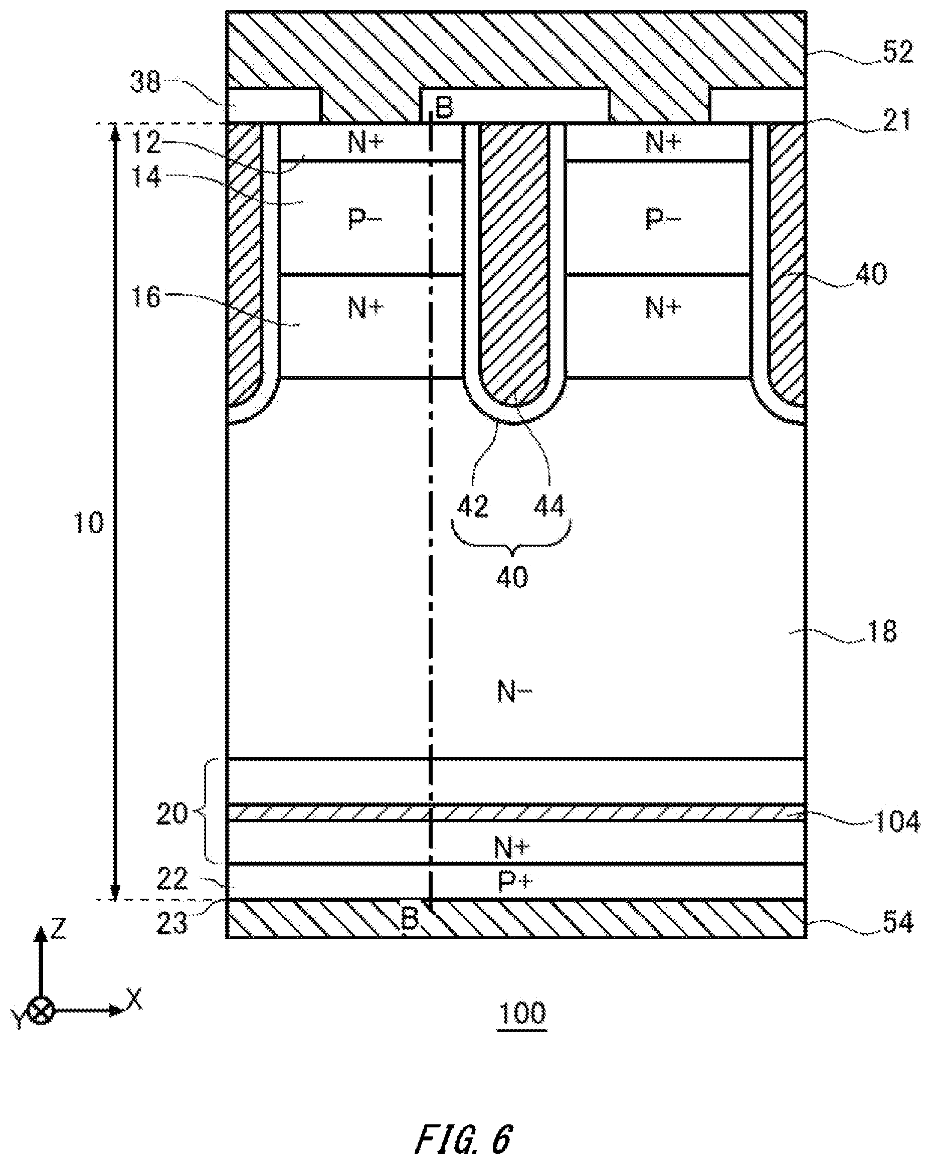 Patent US11854782 Figure 6 – Semiconductor device and fabrication method
