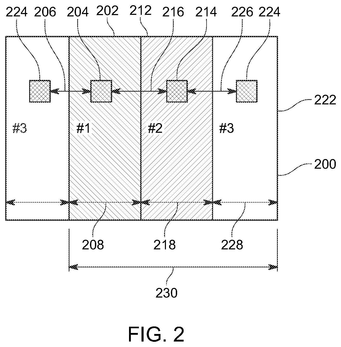 Patent US11854783 Figure 2 – Micro device arrangement in donor substrate