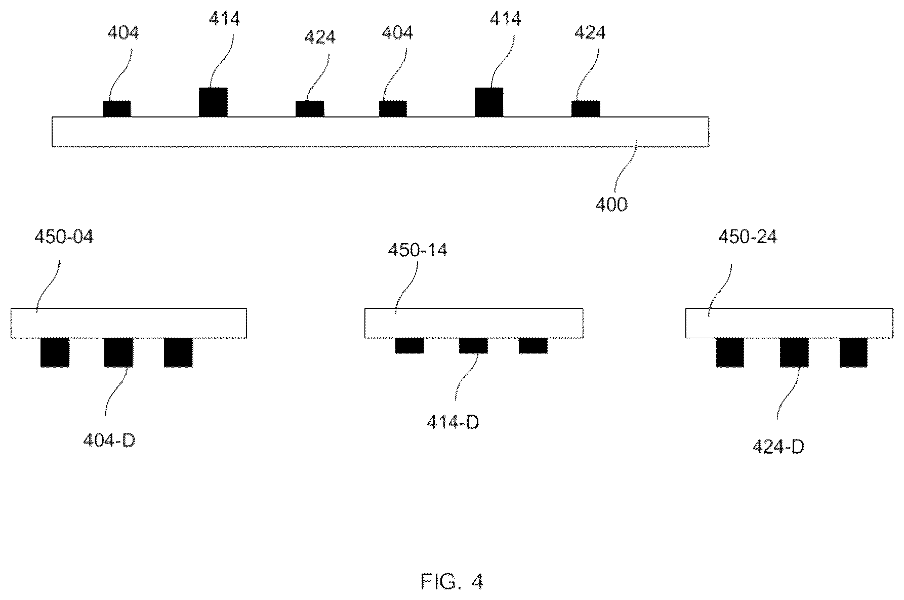 Patent US11854783 Figure 5 – Micro device arrangement in donor substrate
