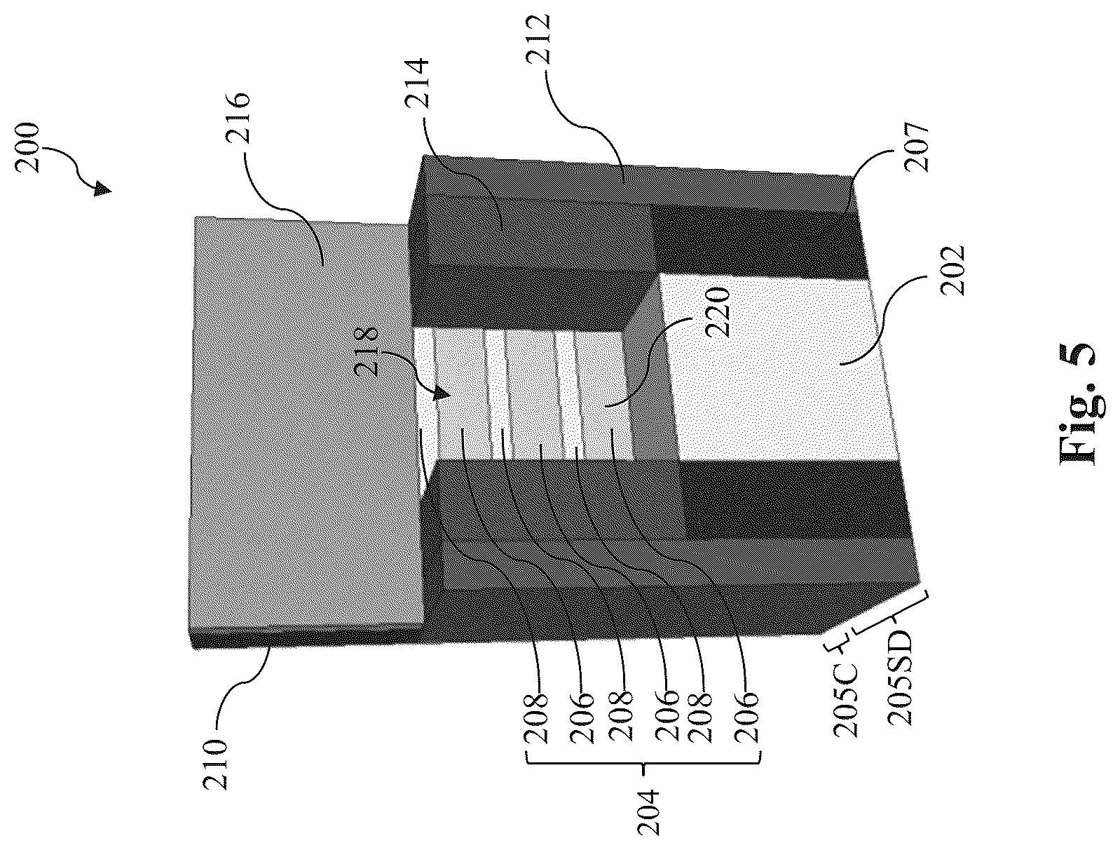 Patent US11854791 Figure 5 – Metal source/drain features