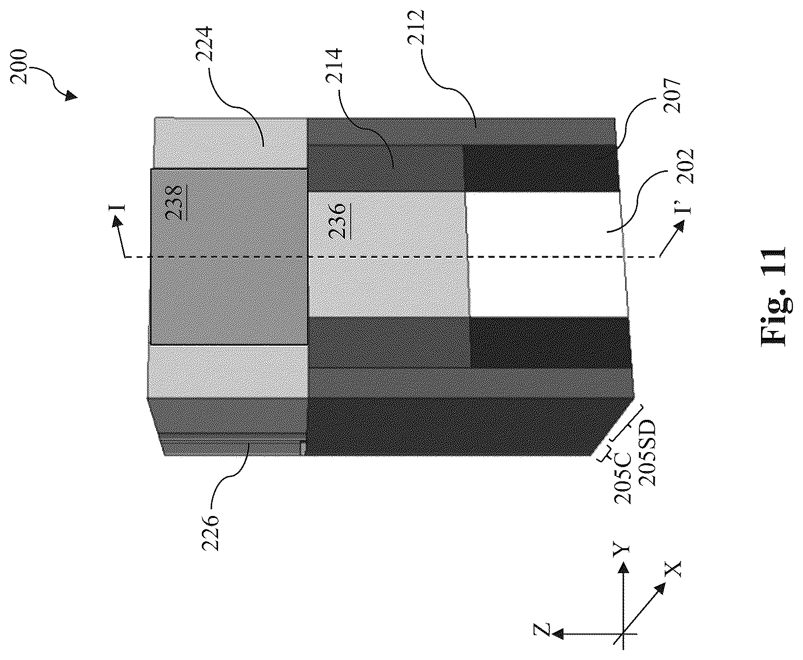 Patent US11854791 Figure 11 – Metal source/drain features