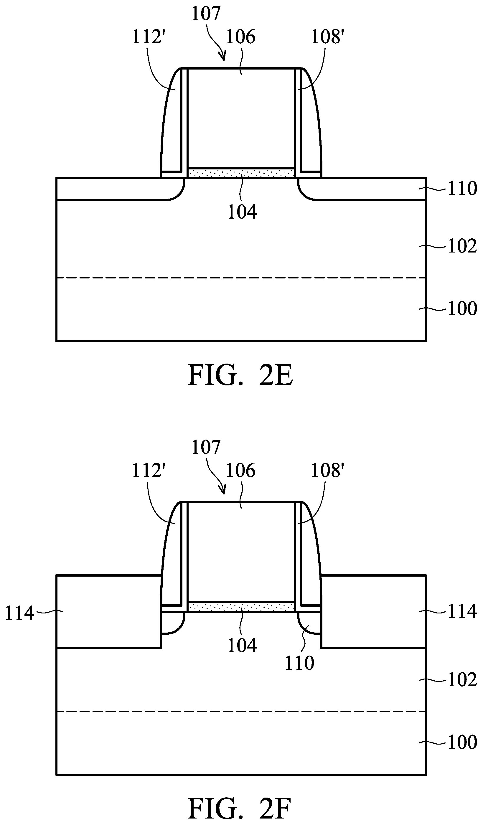 Patent US11854796 Figure 4 – Semiconductor device structure with gate spacer