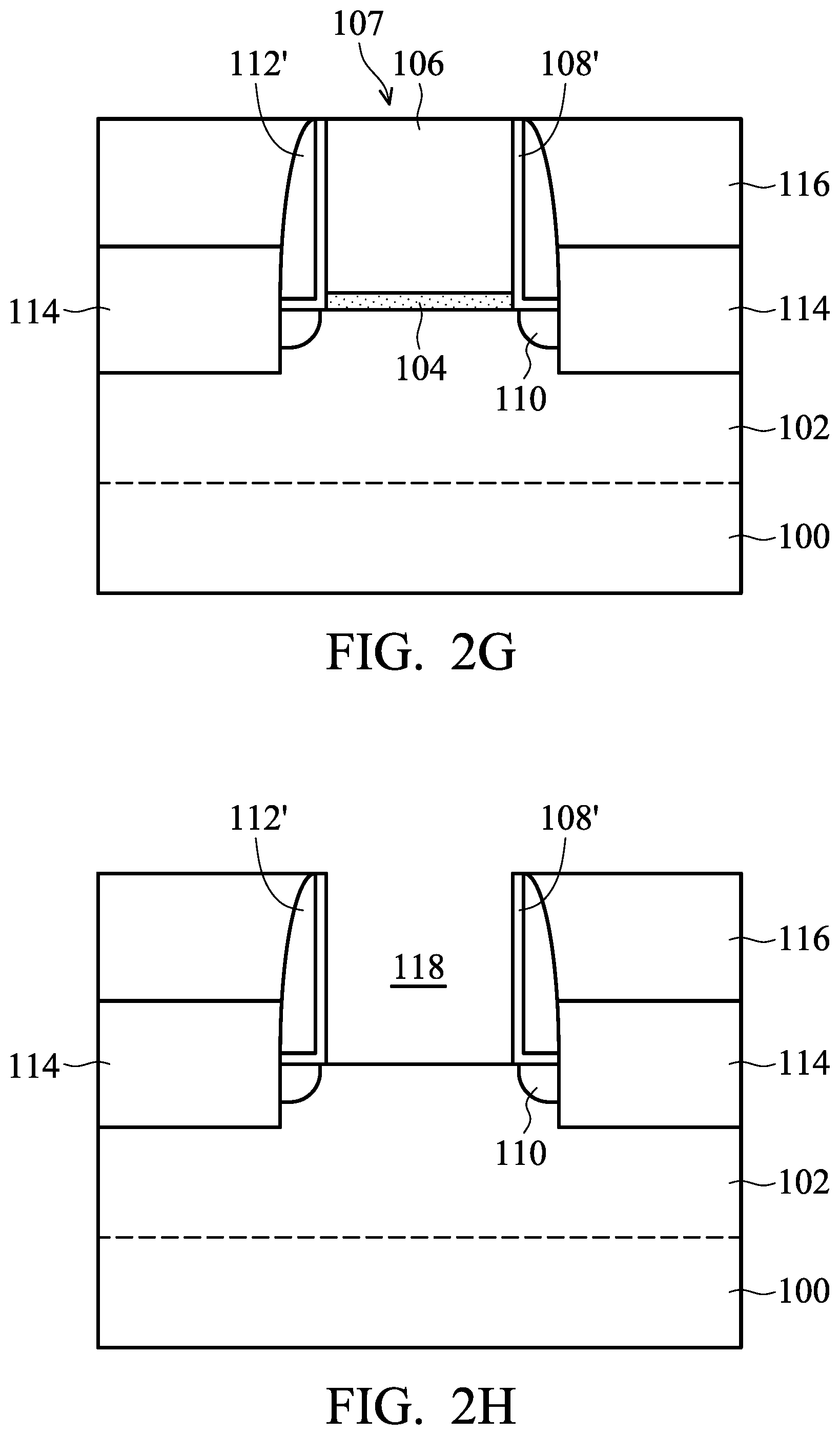 Patent US11854796 Figure 5 – Semiconductor device structure with gate spacer