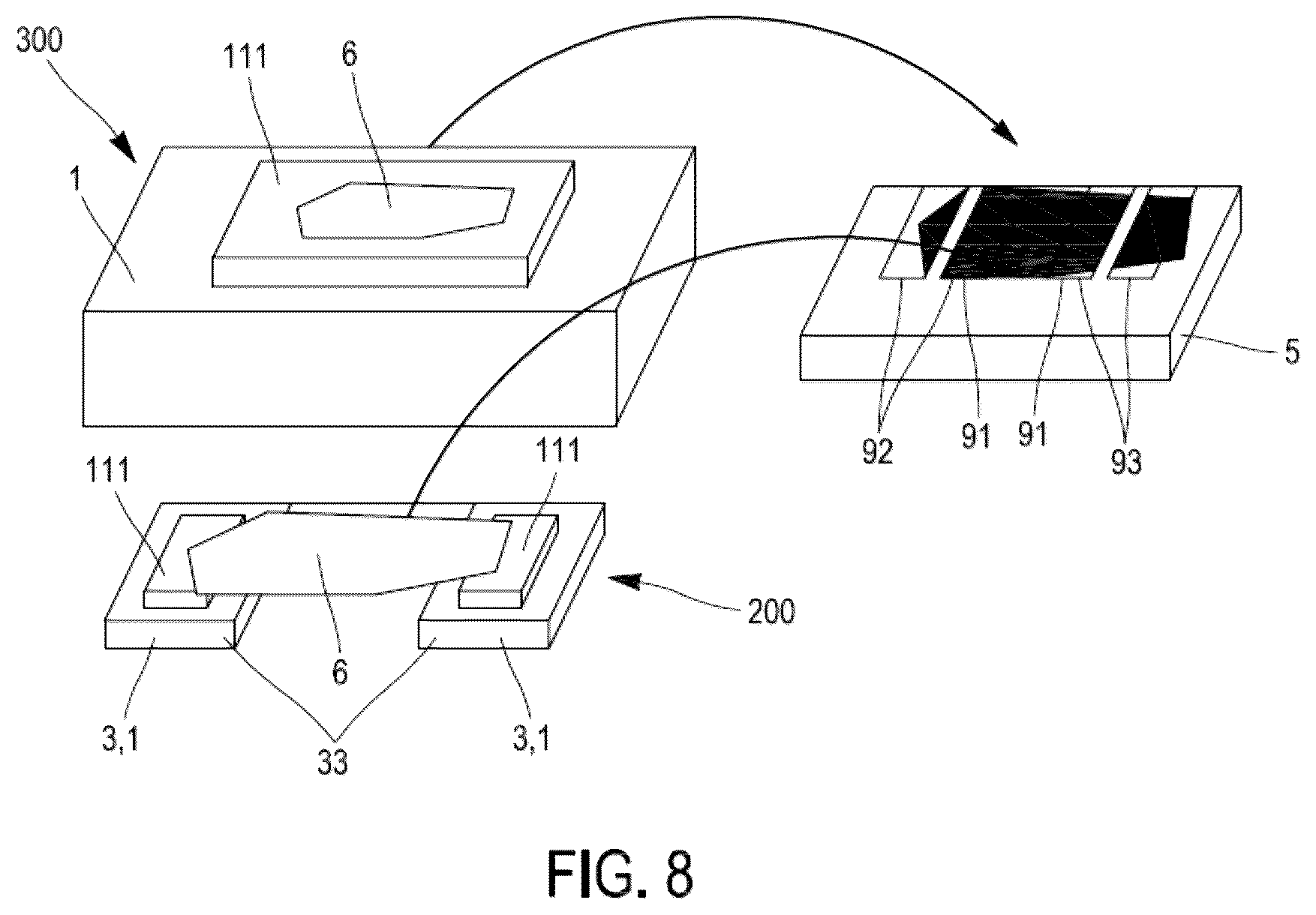 Patent US11854801 Figure 5 – Method and device for depositing a nano-object