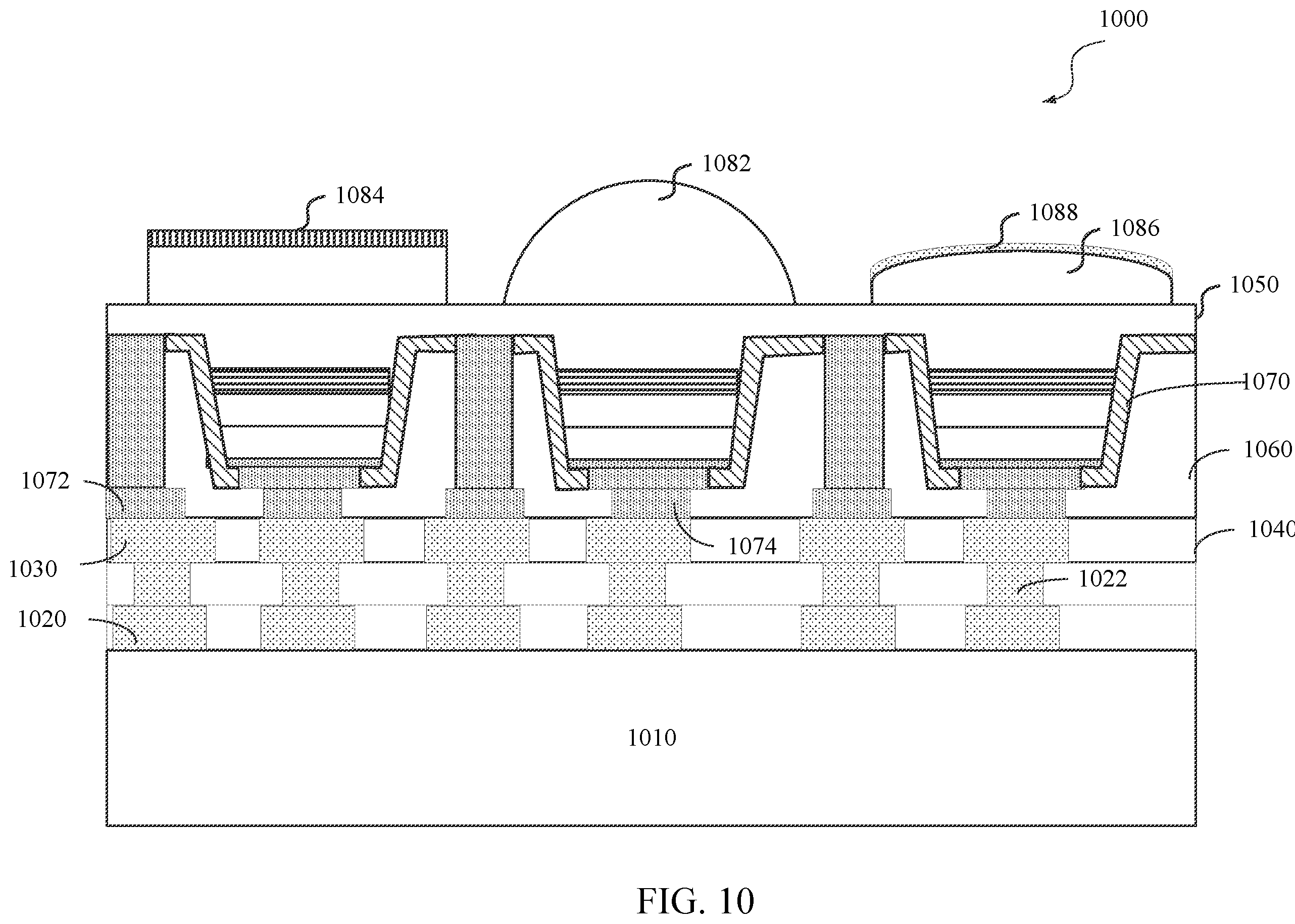 Patent US11854810 Figure 10 – Bonding methods for light emitting diodes