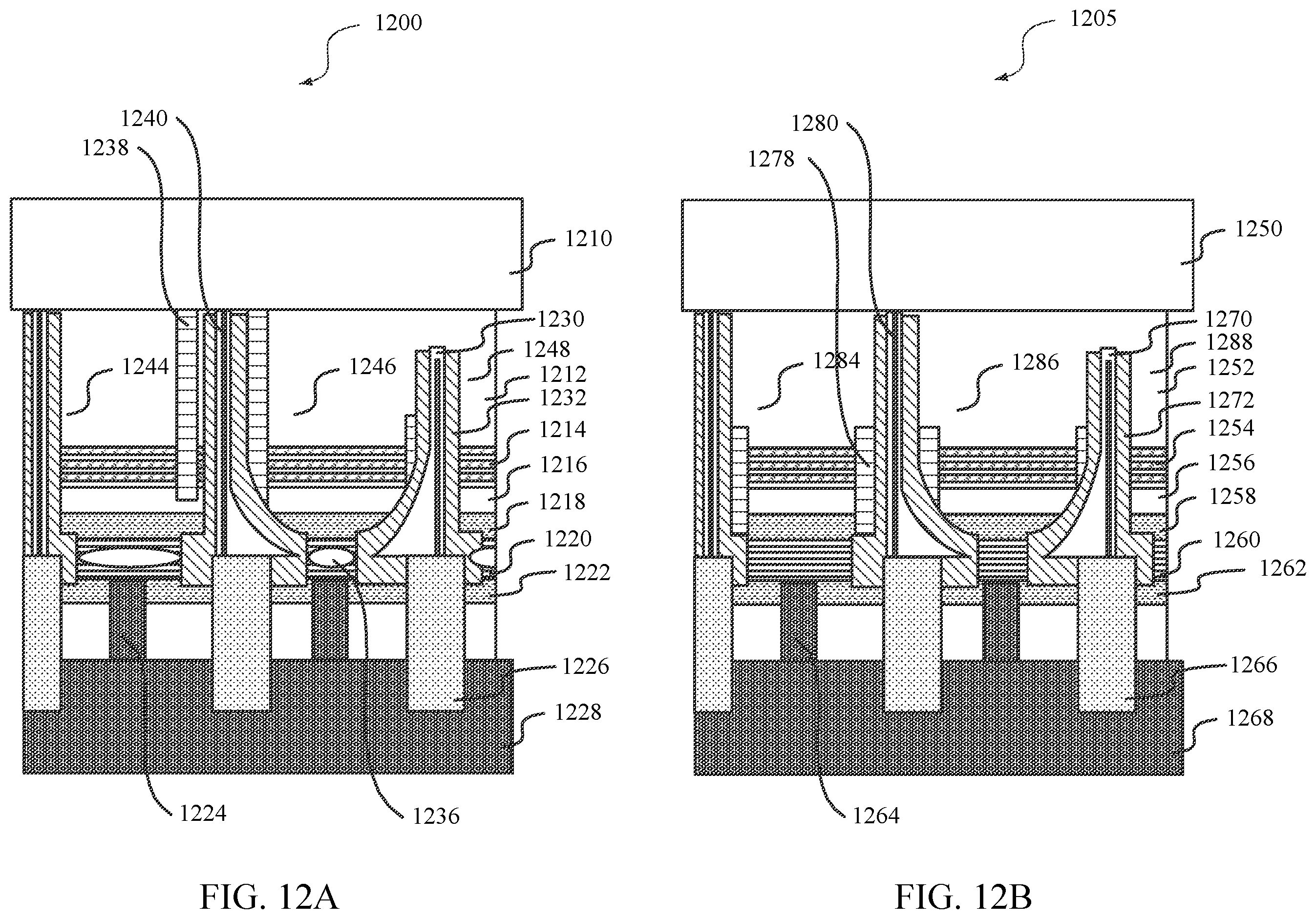 Patent US11854810 Figure 12 – Bonding methods for light emitting diodes