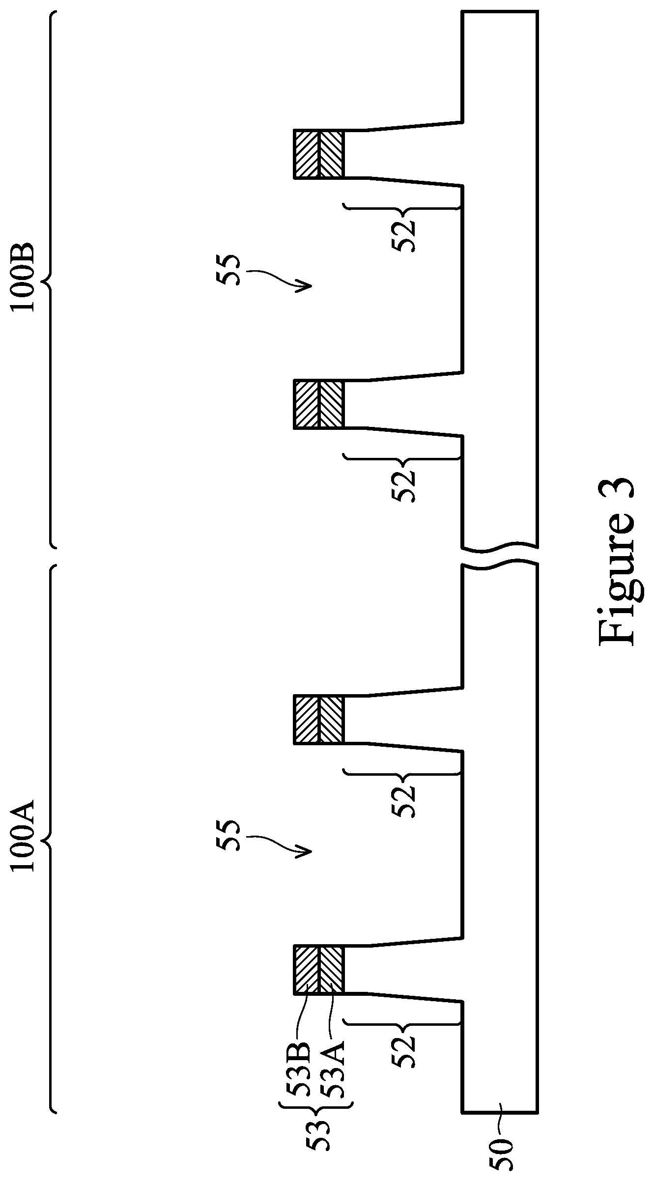 Patent US11854811 Figure 3 – FinFET device and method of forming