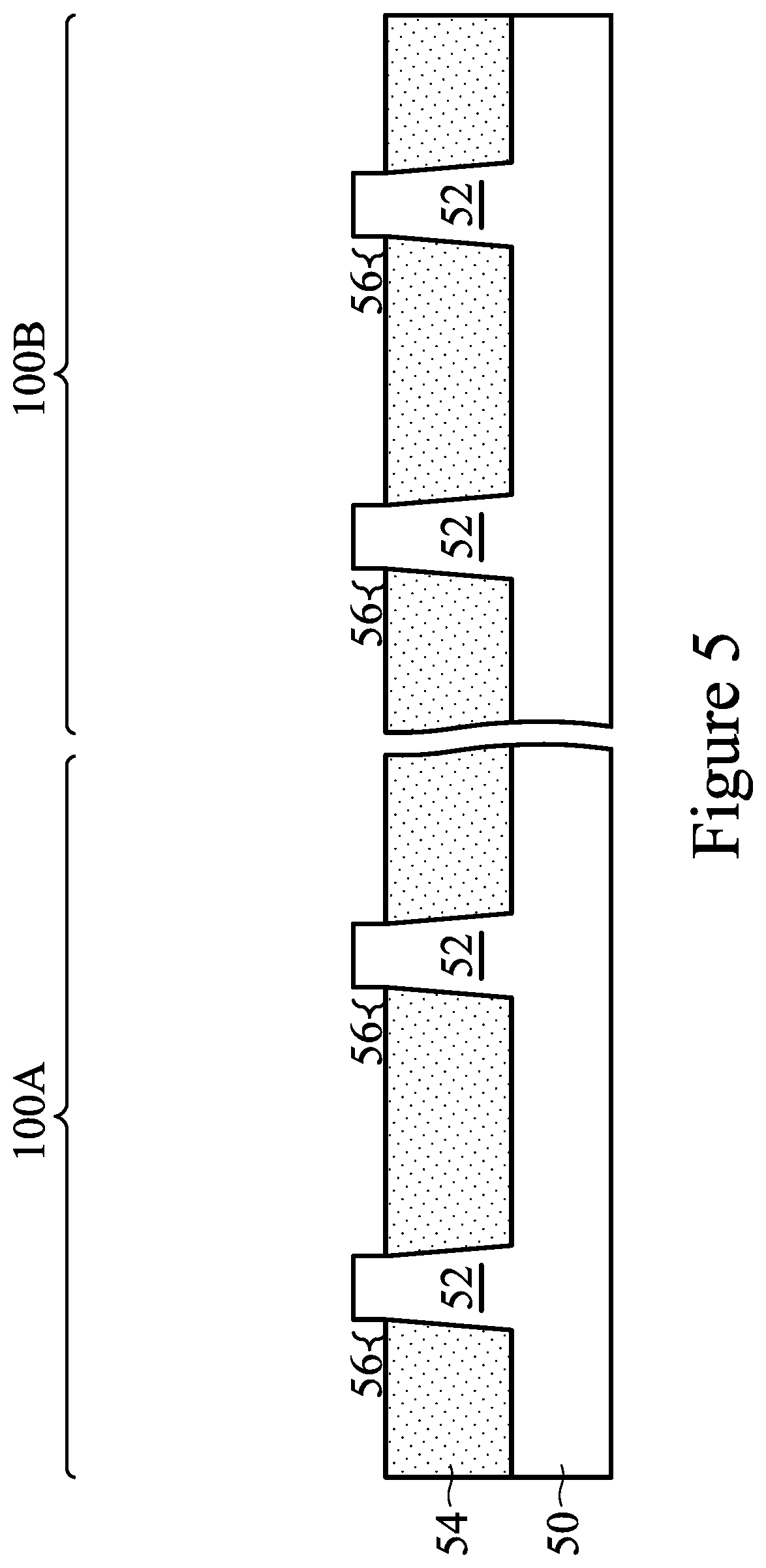Patent US11854811 Figure 5 – FinFET device and method of forming
