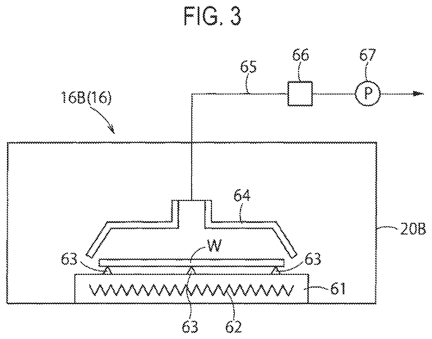Patent US11854815 Figure 3 – Substrate drying apparatus, substrate drying method and storage medium