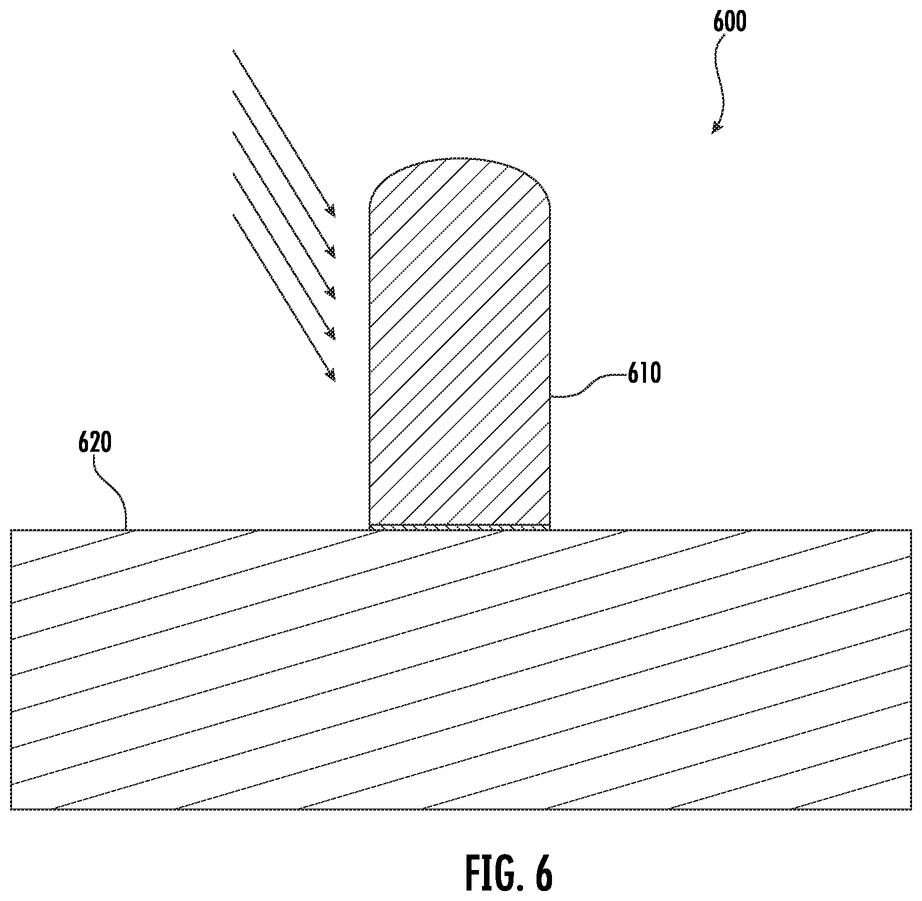 Patent US11854818 Figure 6 – Angled etch for surface smoothing