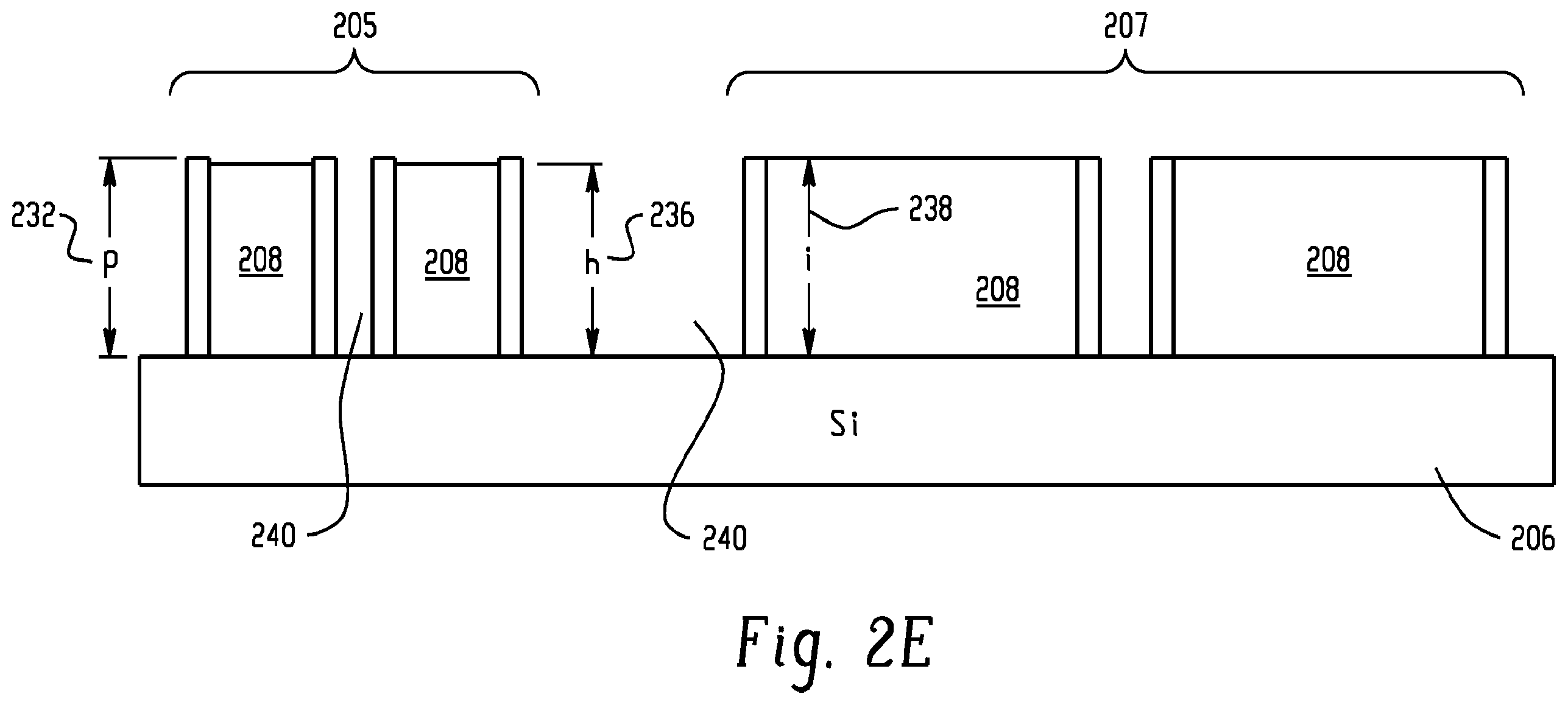 Patent US11854821 Figure 6 – Hard mask removal method