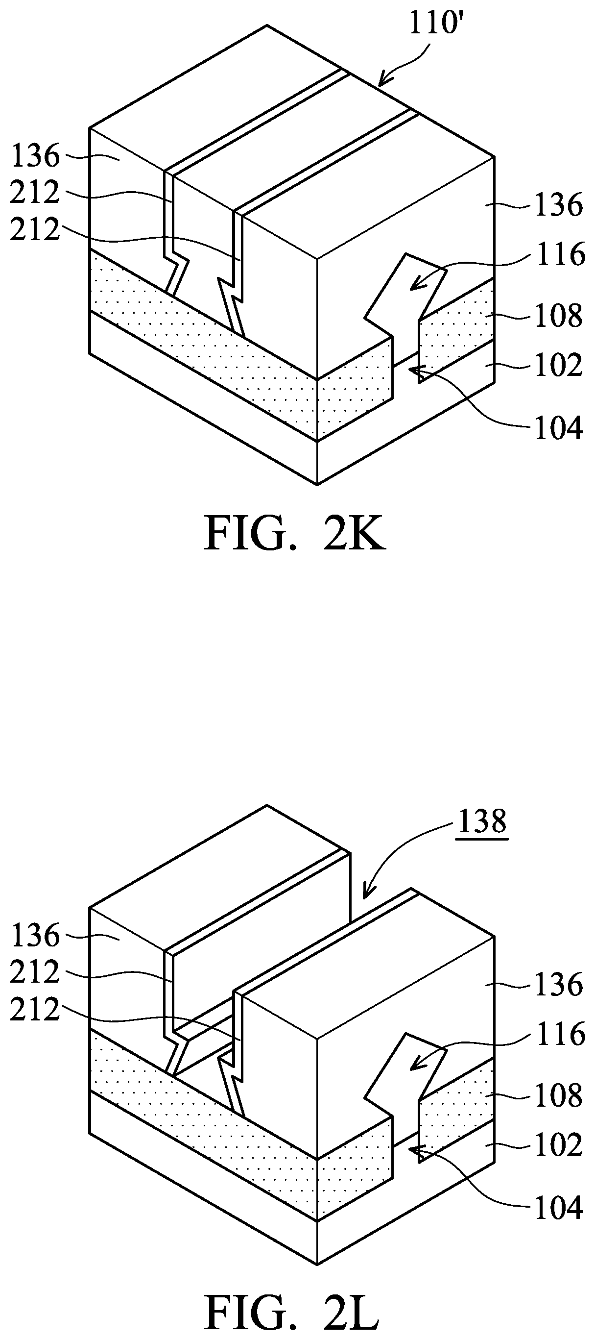 Patent US11854825 Figure 7 – Gate structure of semiconductor device and method for forming the same