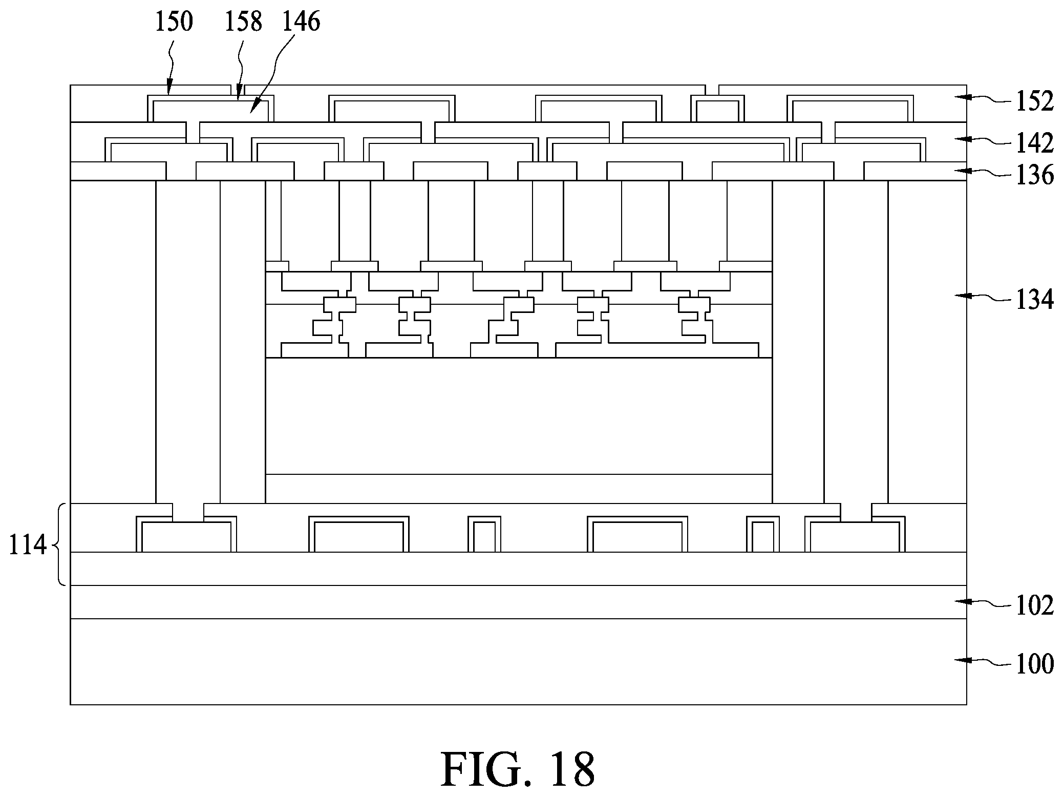 Patent US11854826 Figure 14 – Metal oxide layered structure and methods of forming the same