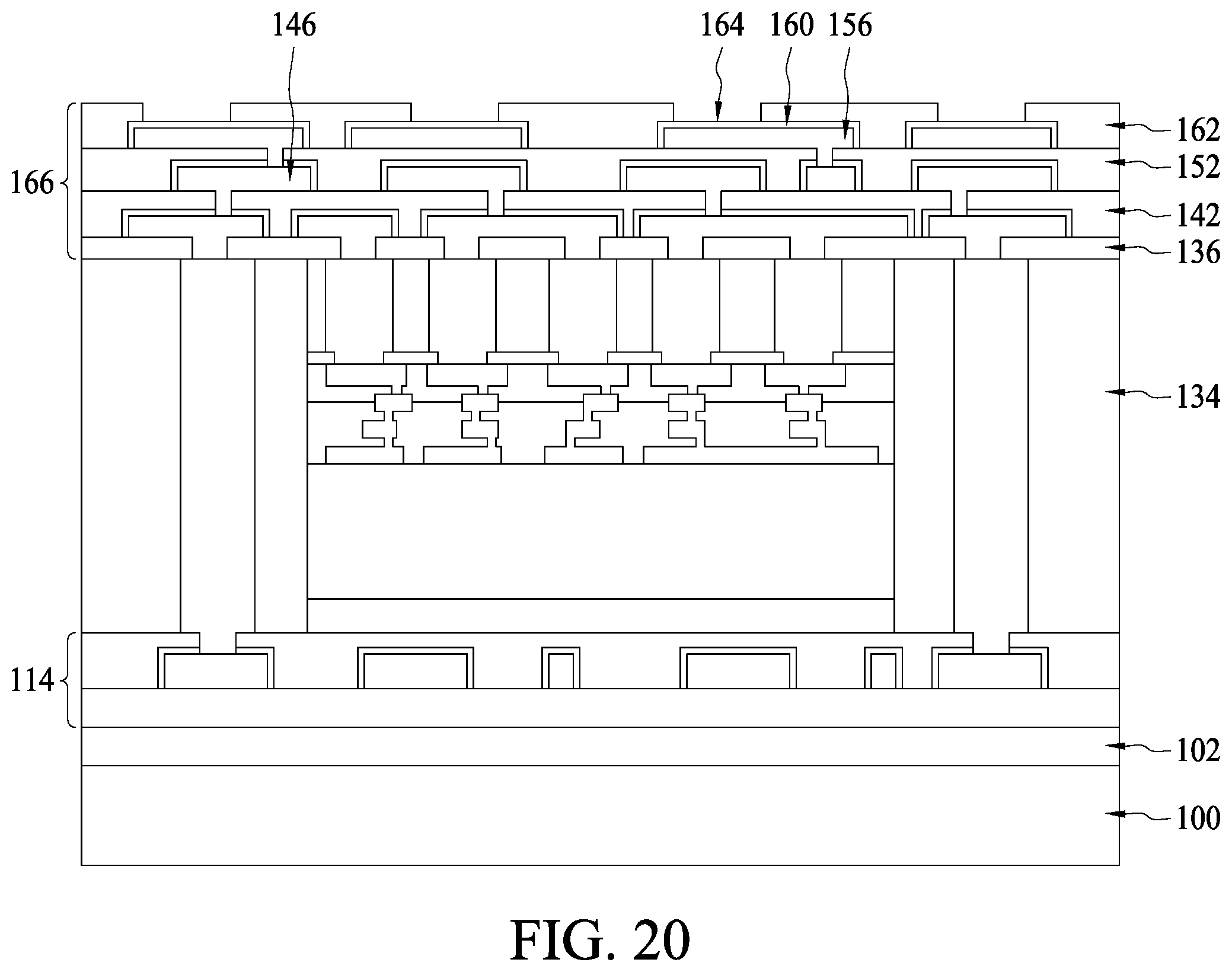 Patent US11854826 Figure 16 – Metal oxide layered structure and methods of forming the same