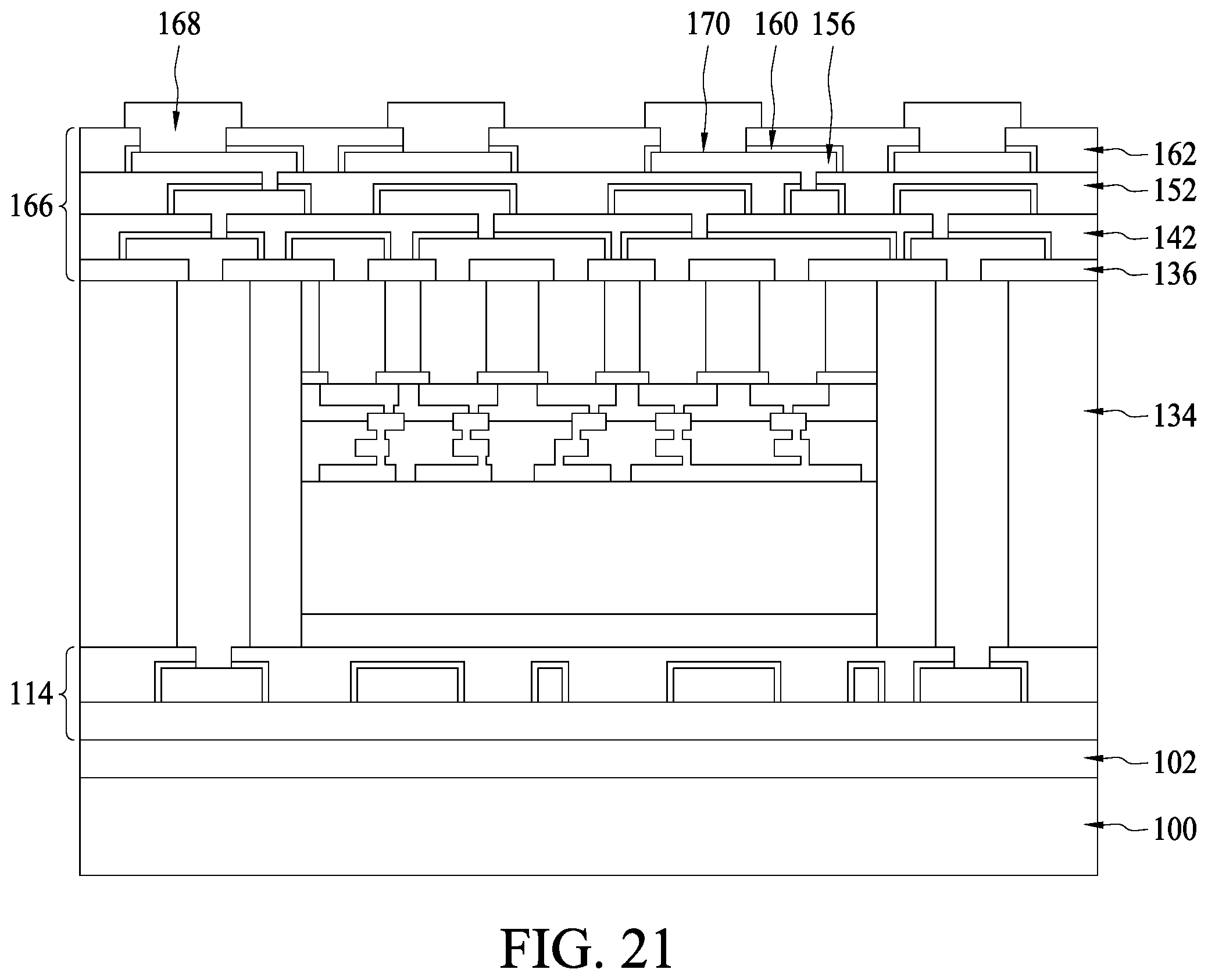 Patent US11854826 Figure 17 – Metal oxide layered structure and methods of forming the same