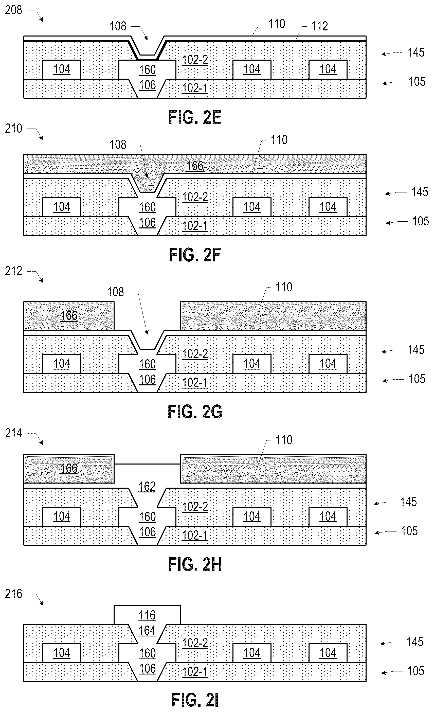 Patent US11854834 Figure 2 – Integrated circuit package supports
