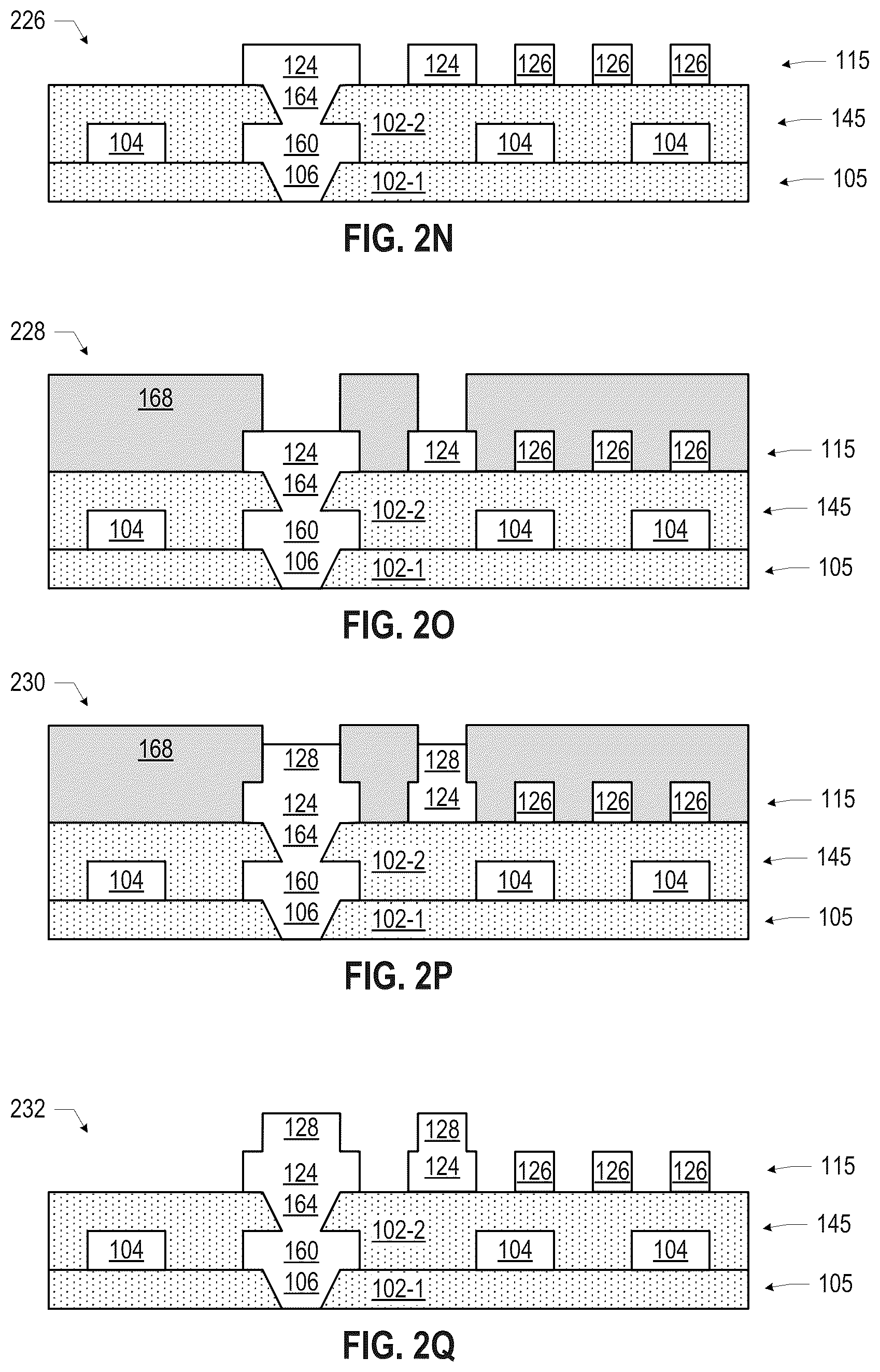 Patent US11854834 Figure 4 – Integrated circuit package supports