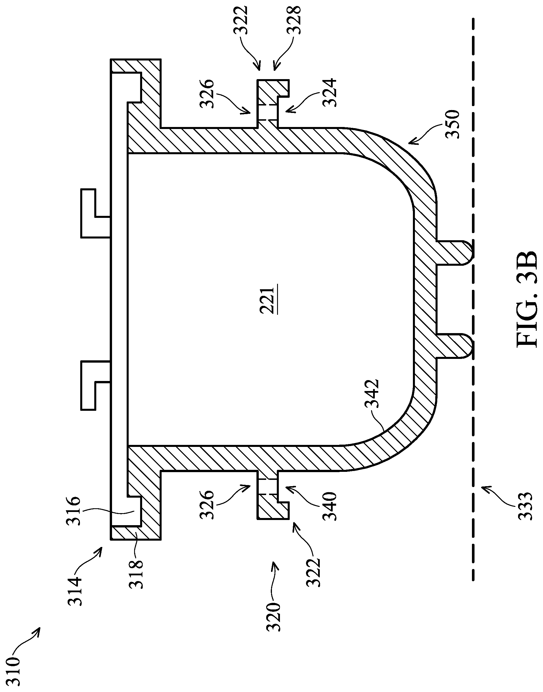 Patent US11854841 Figure 4 – Space filling device for wet bench