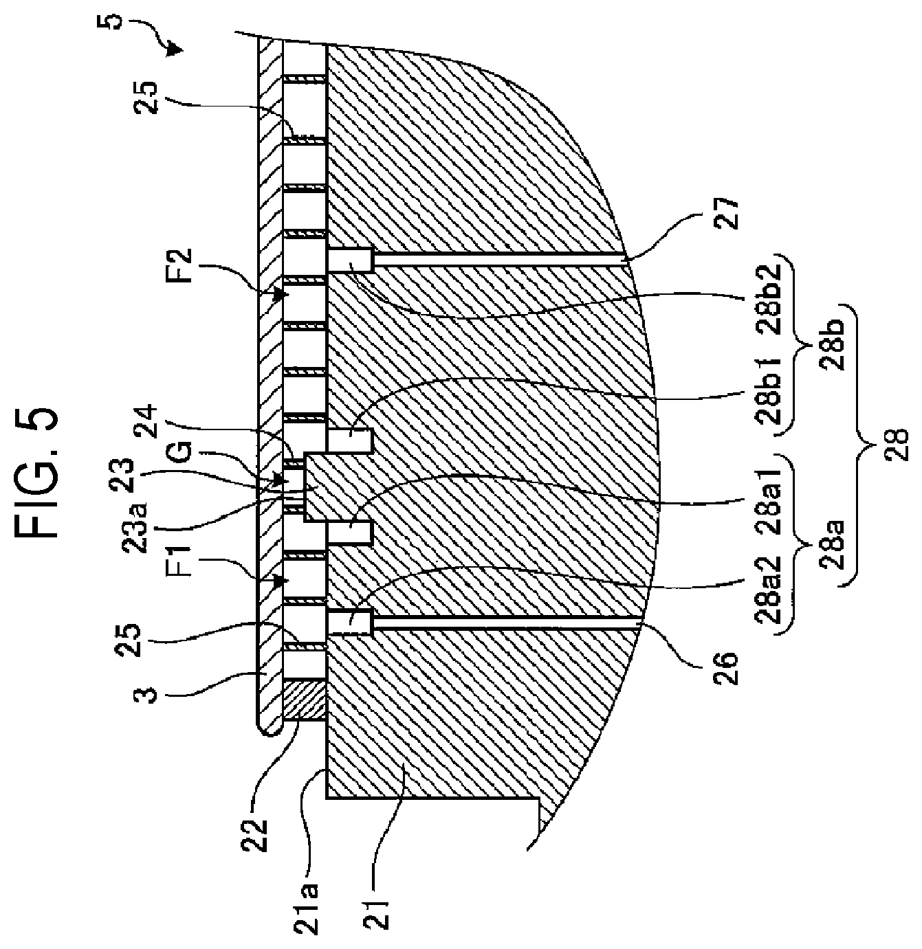 Patent US11854843 Figure 5 – Substrate stage, substrate processing apparatus, and temperature control method
