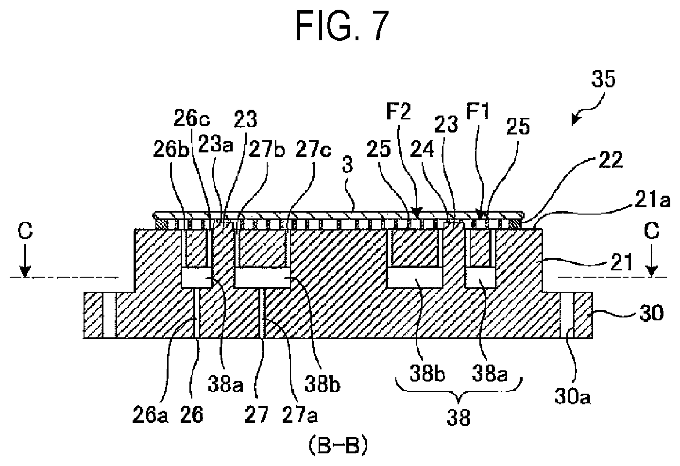 Patent US11854843 Figure 7 – Substrate stage, substrate processing apparatus, and temperature control method