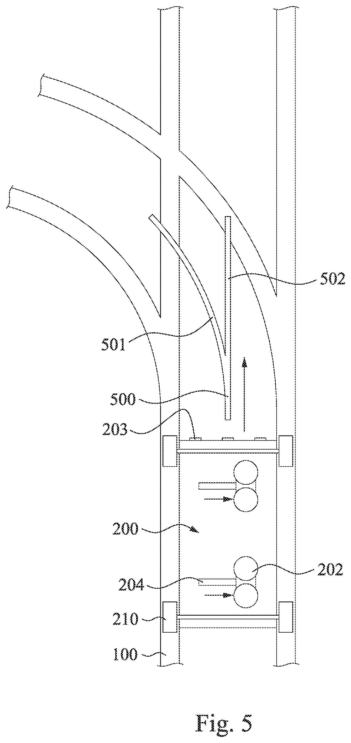 Patent US11854844 Figure 5 – Method of operating transport system