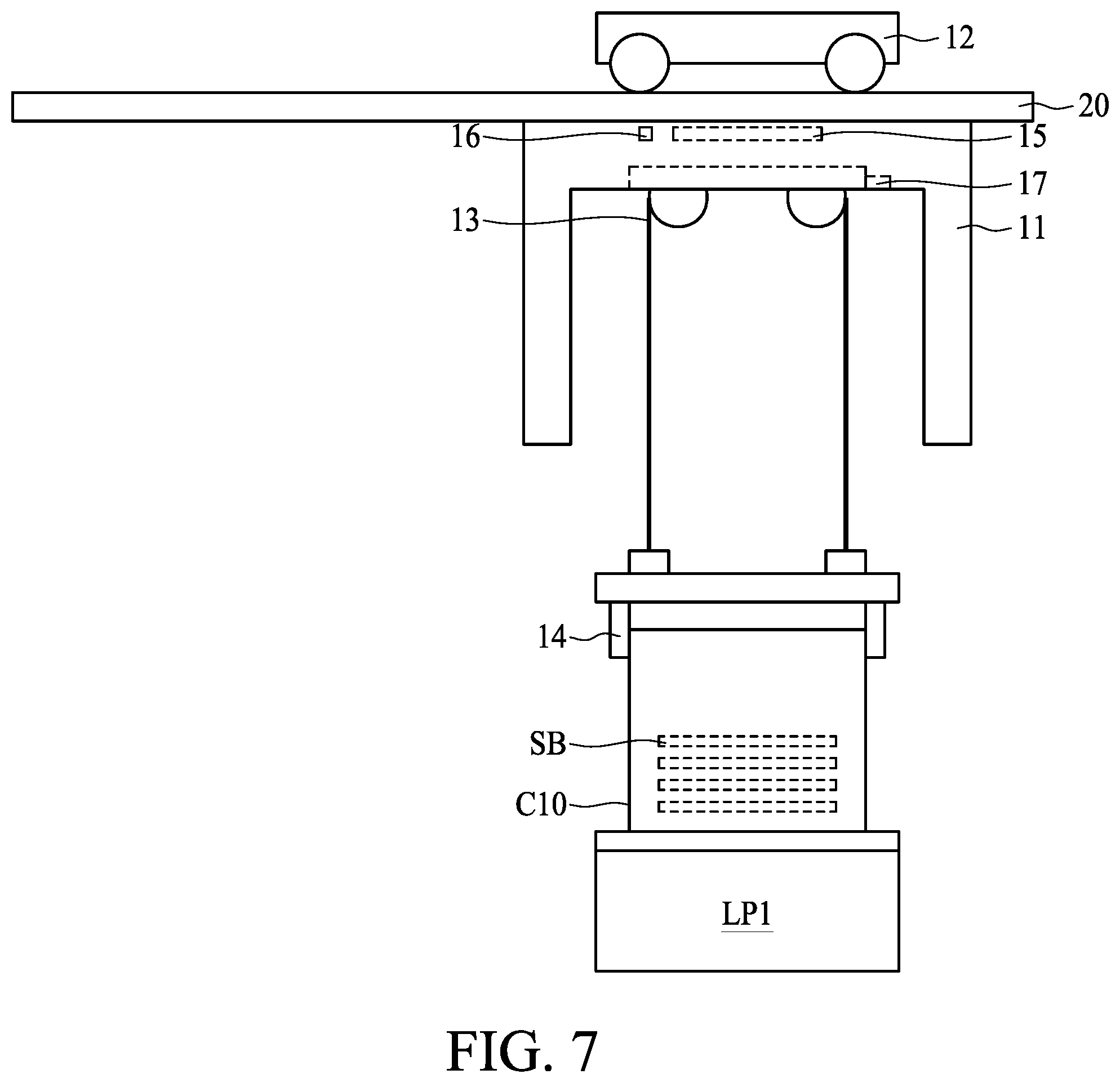 Patent US11854849 Figure 7 – Method for operating conveying system