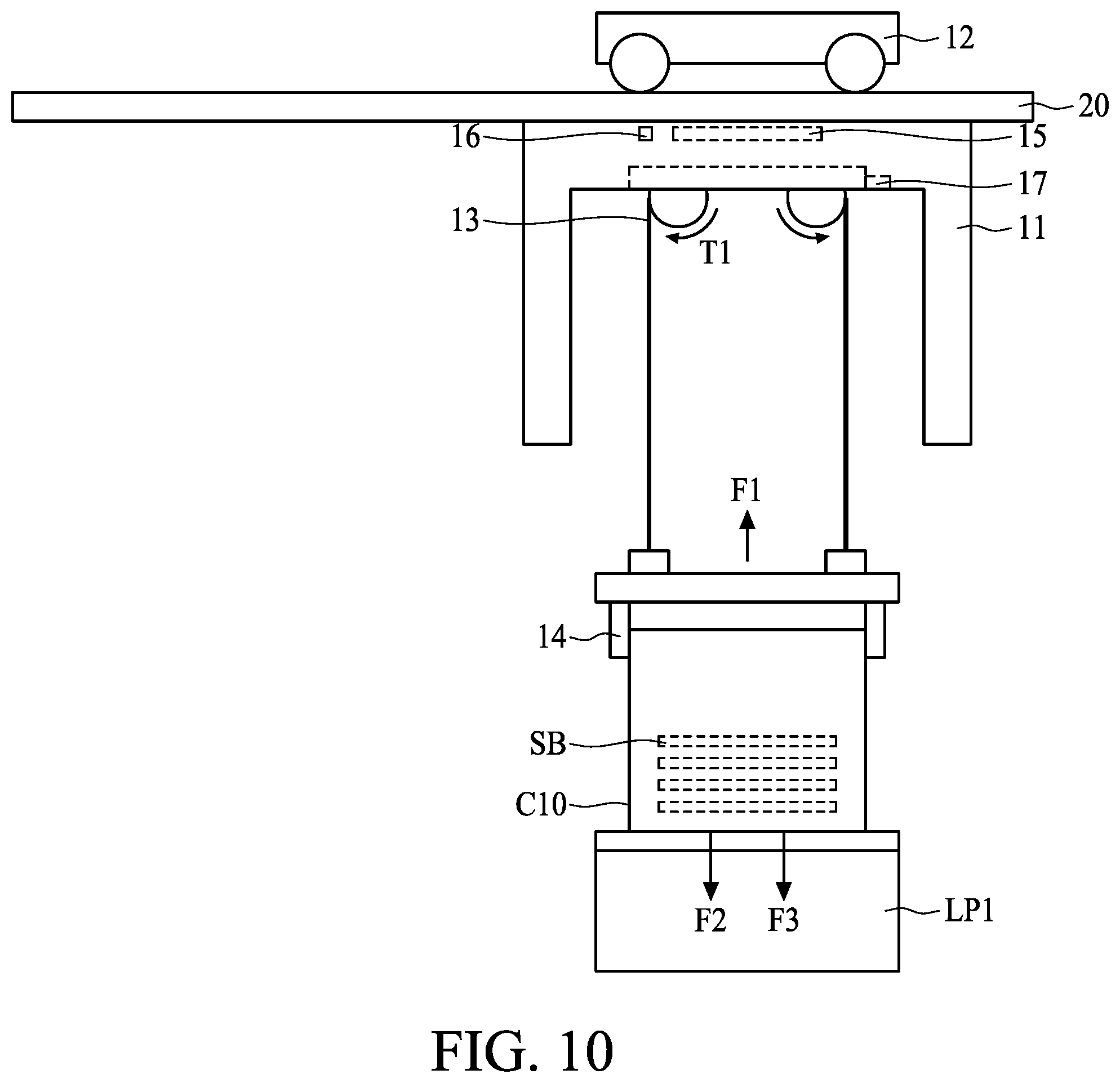 Patent US11854849 Figure 10 – Method for operating conveying system