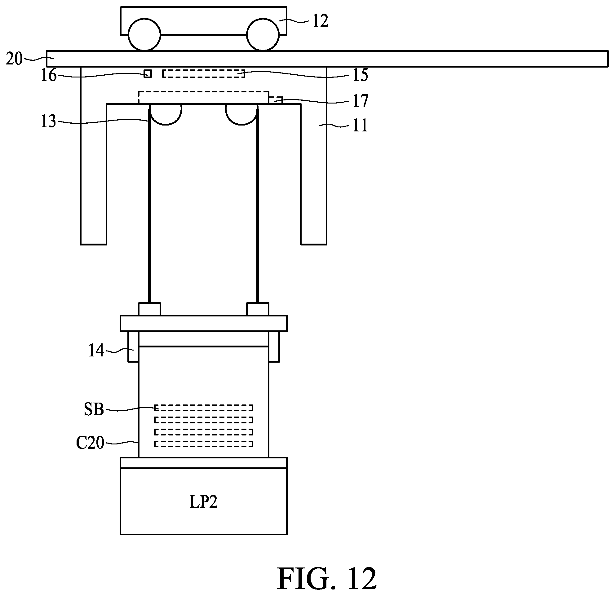 Patent US11854849 Figure 12 – Method for operating conveying system
