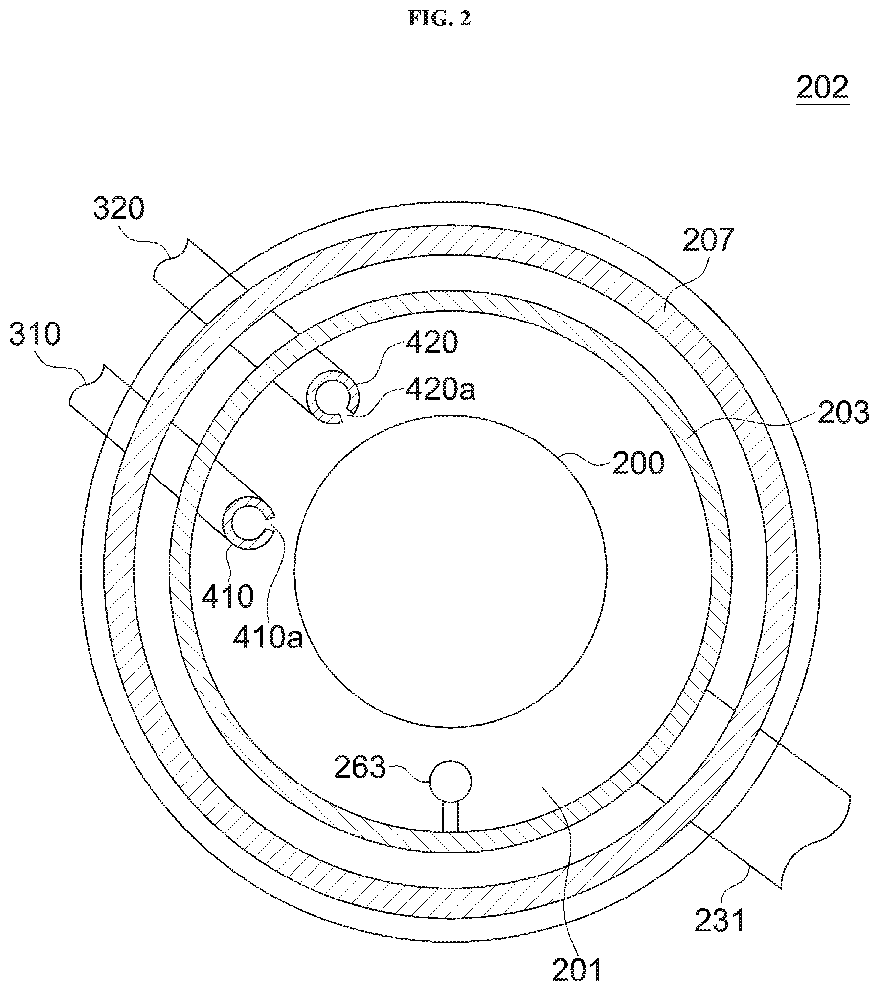Patent US11854850 Figure 2 – Substrate processing apparatus, method of manufacturing semiconductor device, method of loading substrate and non-transitory computer-readable recording medium