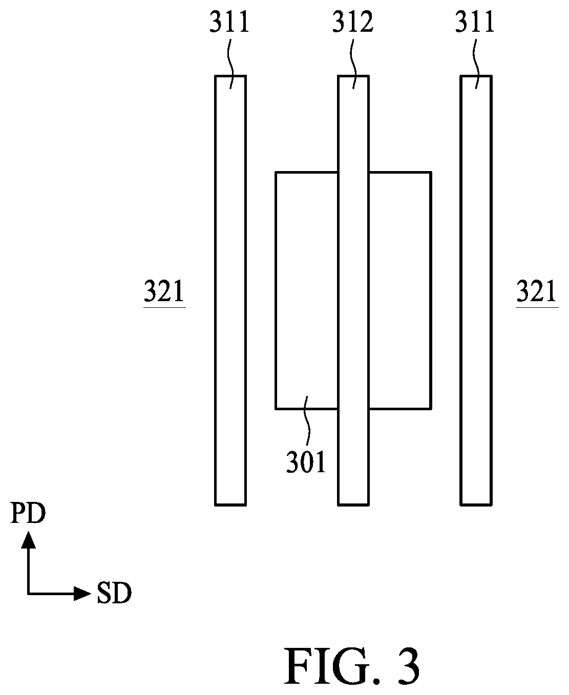 Patent US11854863 Figure 4 – Semiconductor device including an isolation region having an edge being covered and manufacturing method for the same