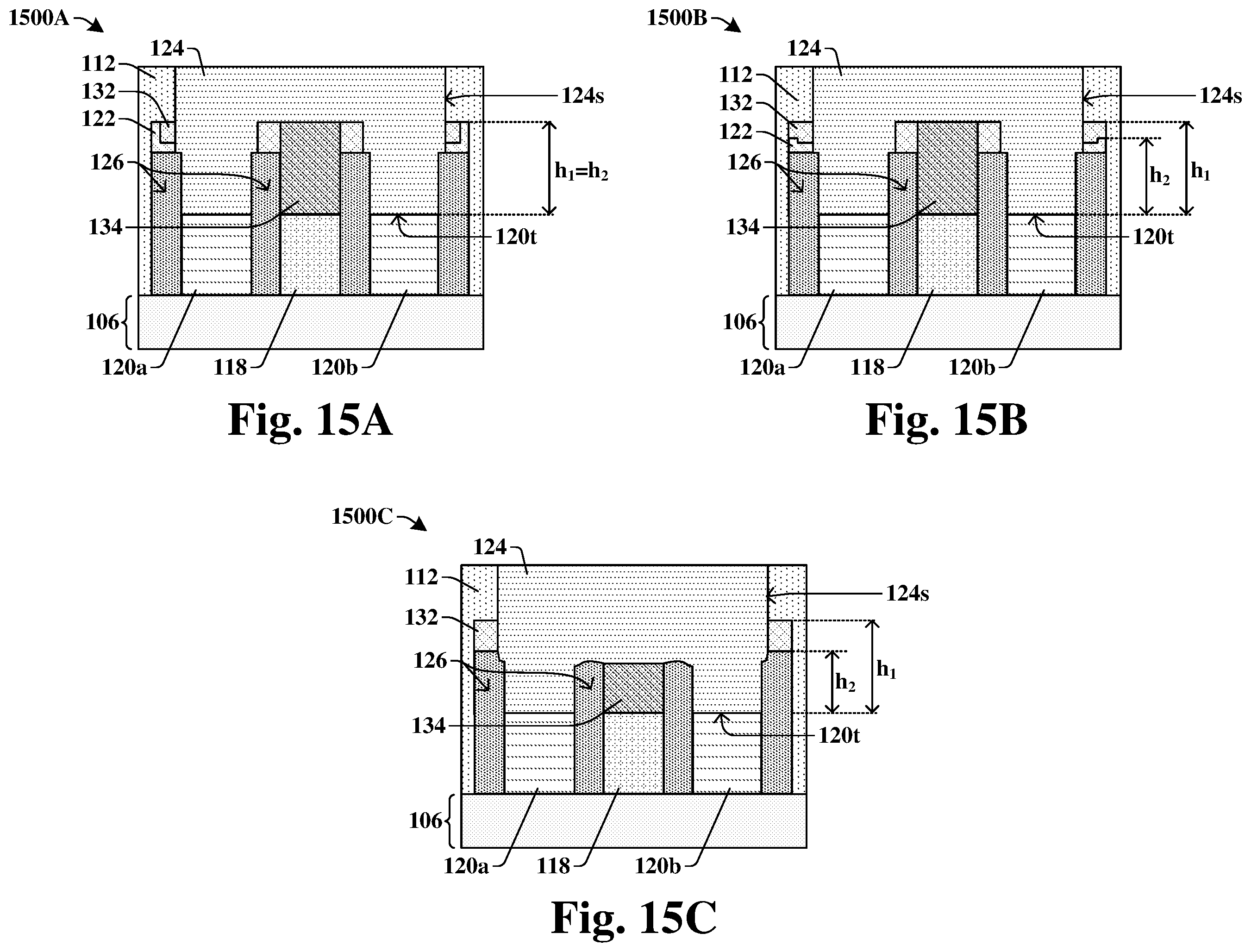 Patent US11854866 Figure 14 – Enlarging contact area and process window for a contact via