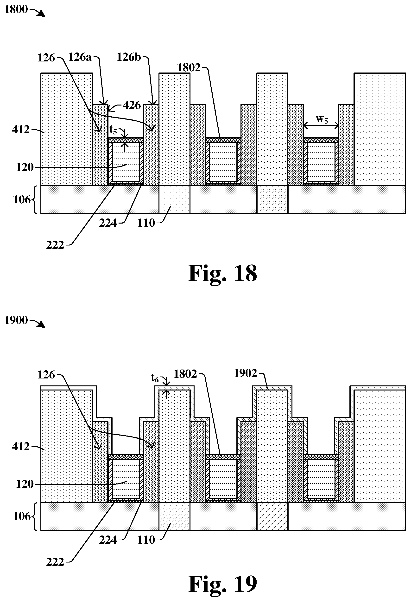 Patent US11854866 Figure 16 – Enlarging contact area and process window for a contact via