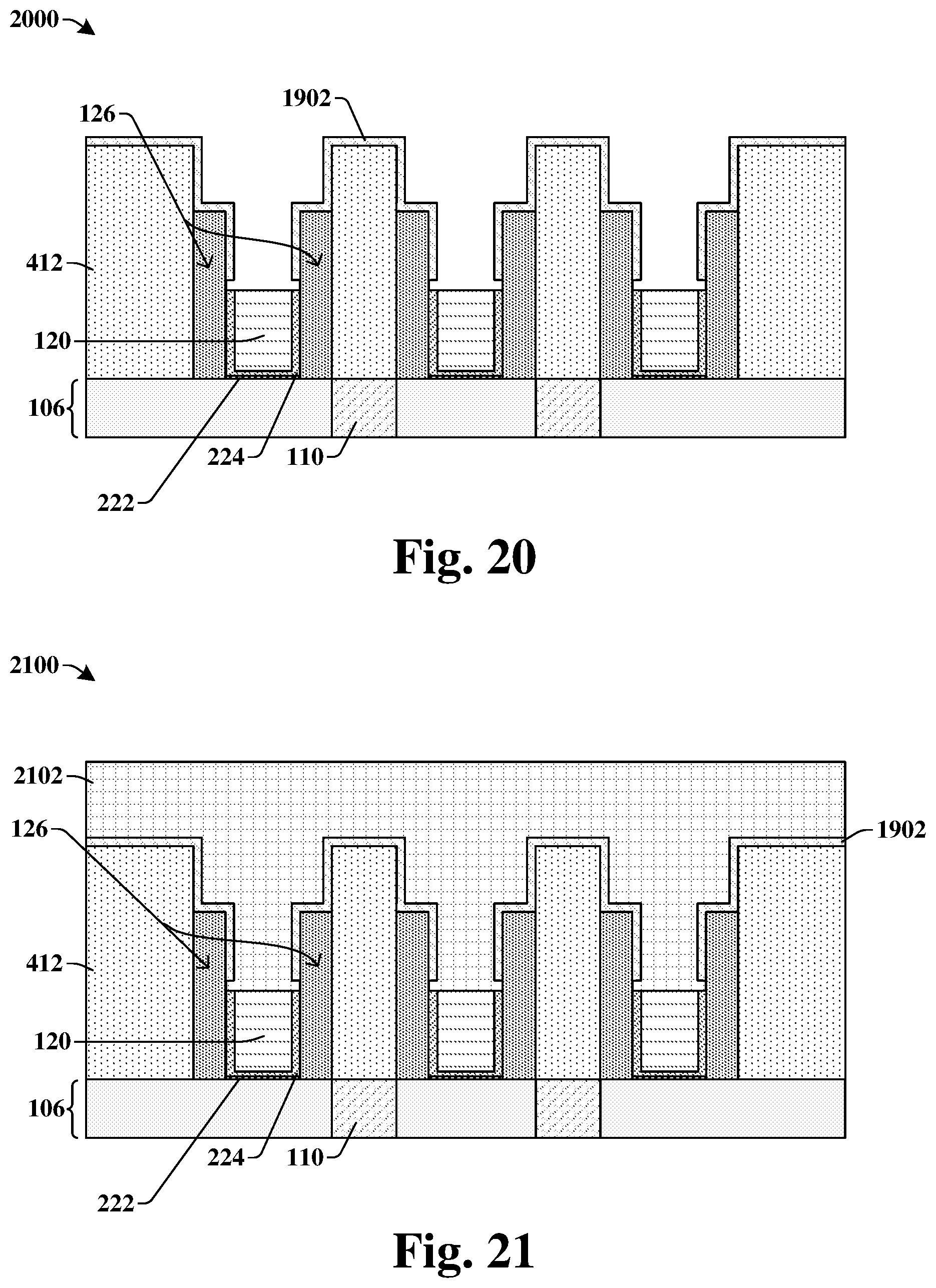 Patent US11854866 Figure 17 – Enlarging contact area and process window for a contact via