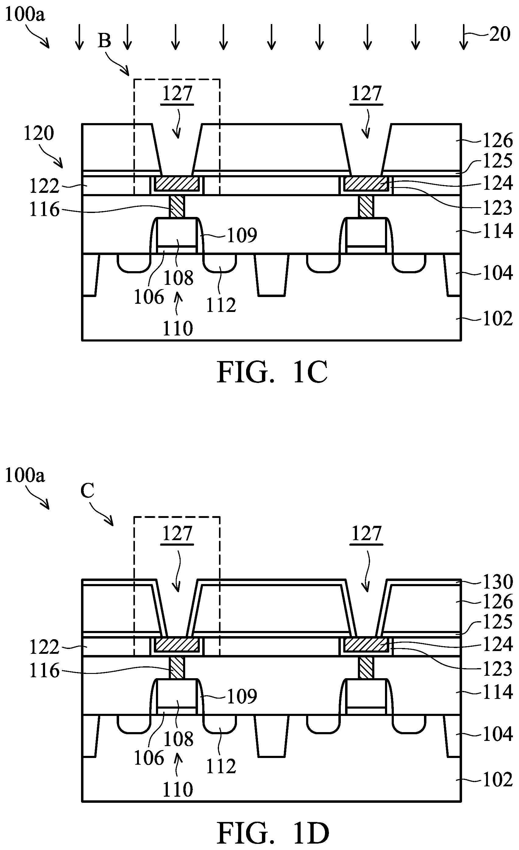 Patent US11854872 Figure 2 – Semiconductor device structure with interconnect structure and method for forming the same
