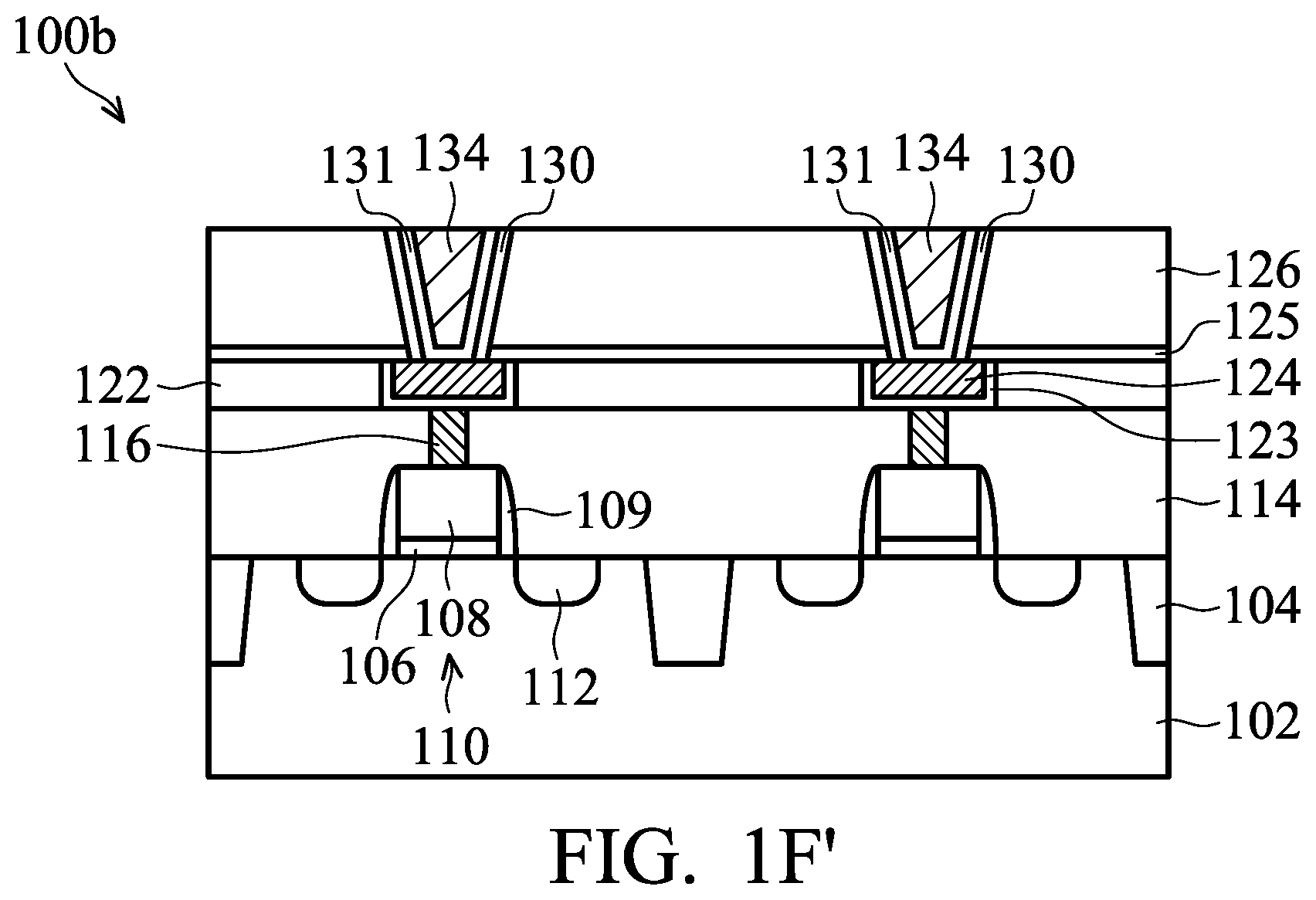 Patent US11854872 Figure 4 – Semiconductor device structure with interconnect structure and method for forming the same