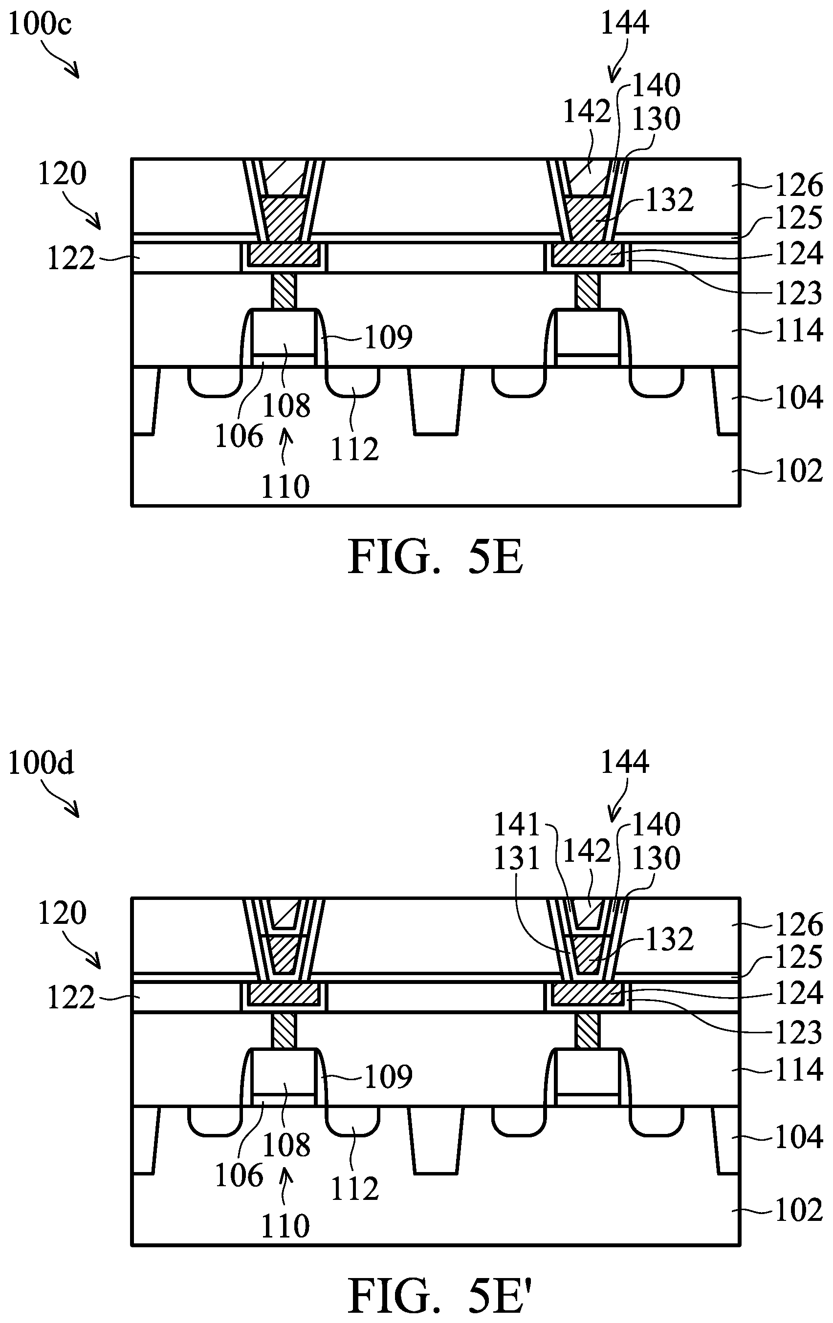 Patent US11854872 Figure 10 – Semiconductor device structure with interconnect structure and method for forming the same