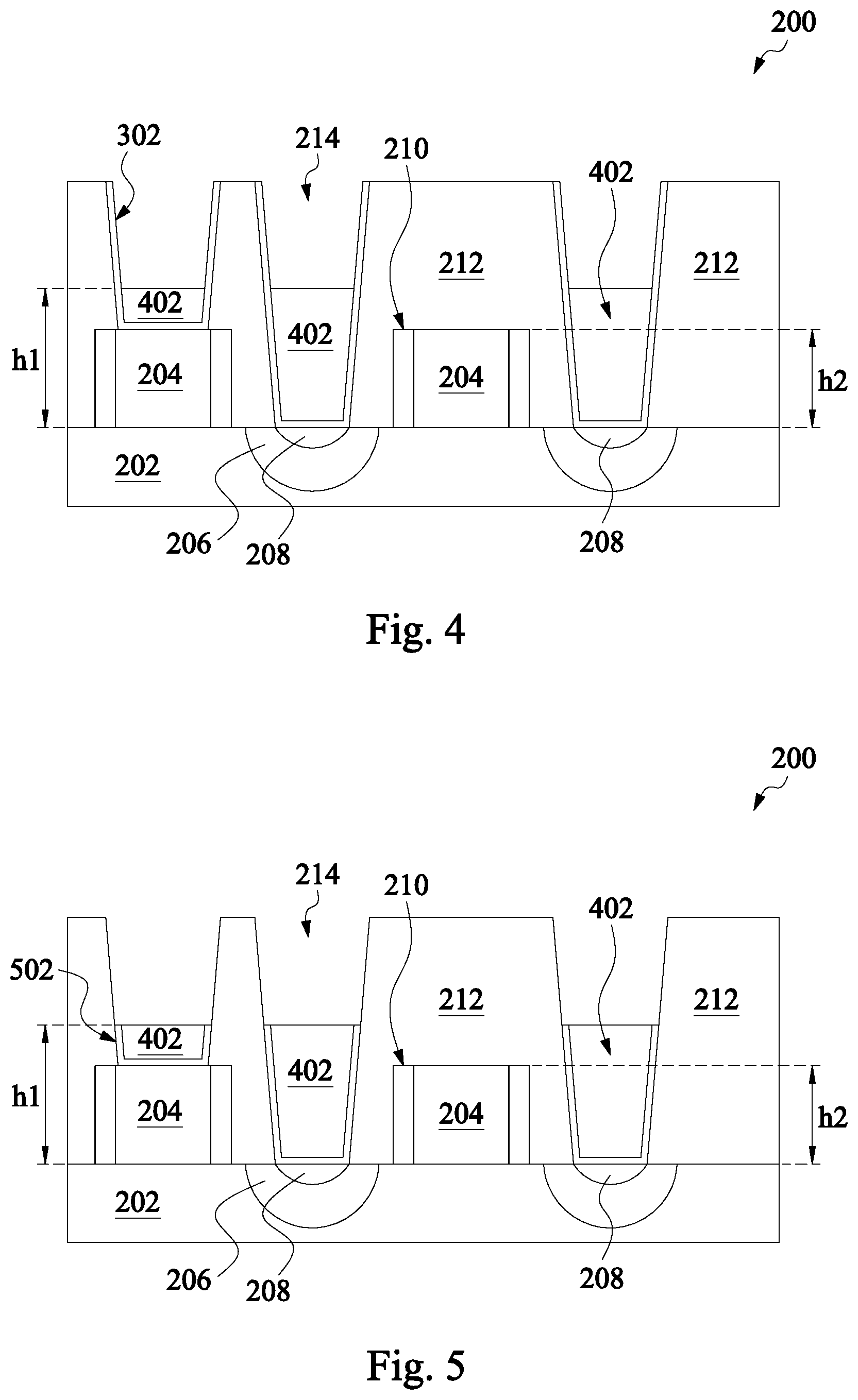 Patent US11854875 Figure 3 – Contact structure of a semiconductor device