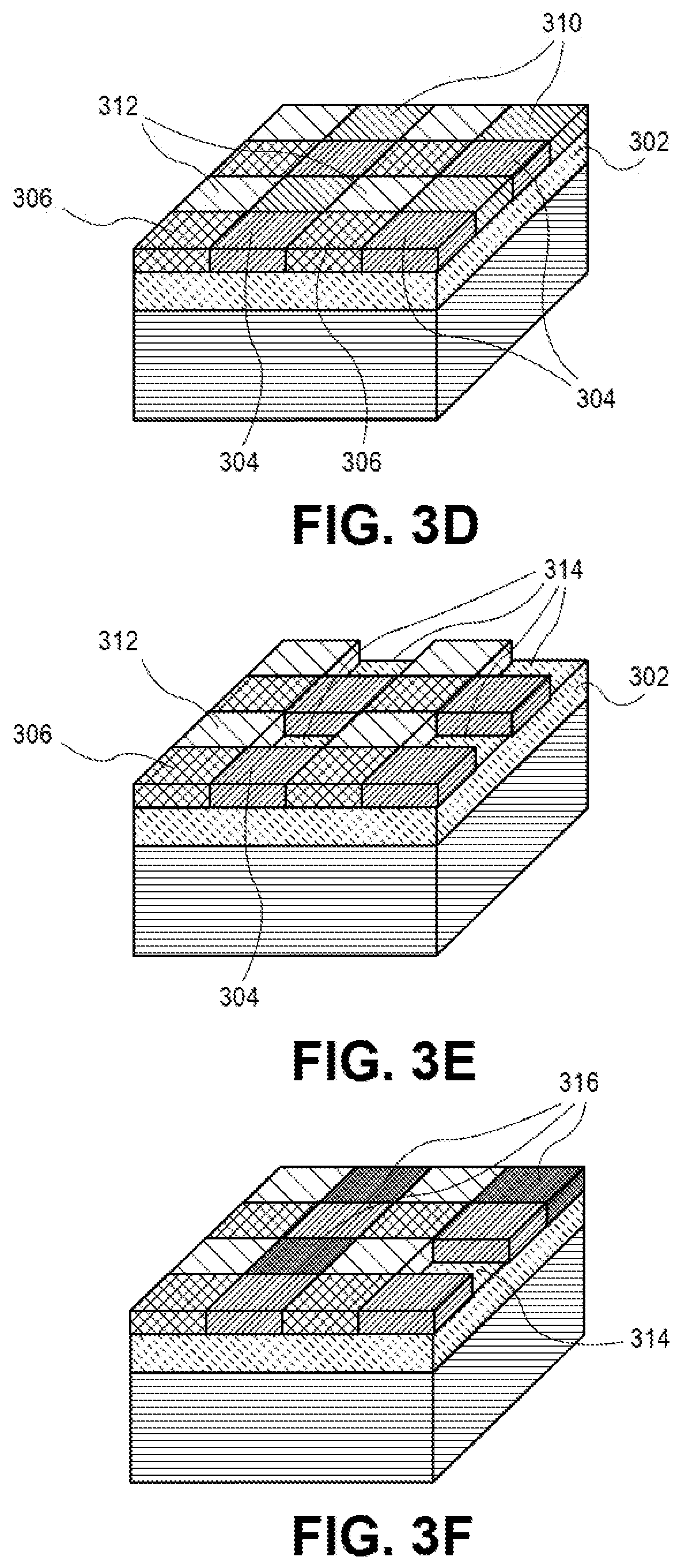 Patent US11854882 Figure 4 – Subtractive plug and tab patterning with photobuckets for back end of line (BEOL) spacer-based interconnects